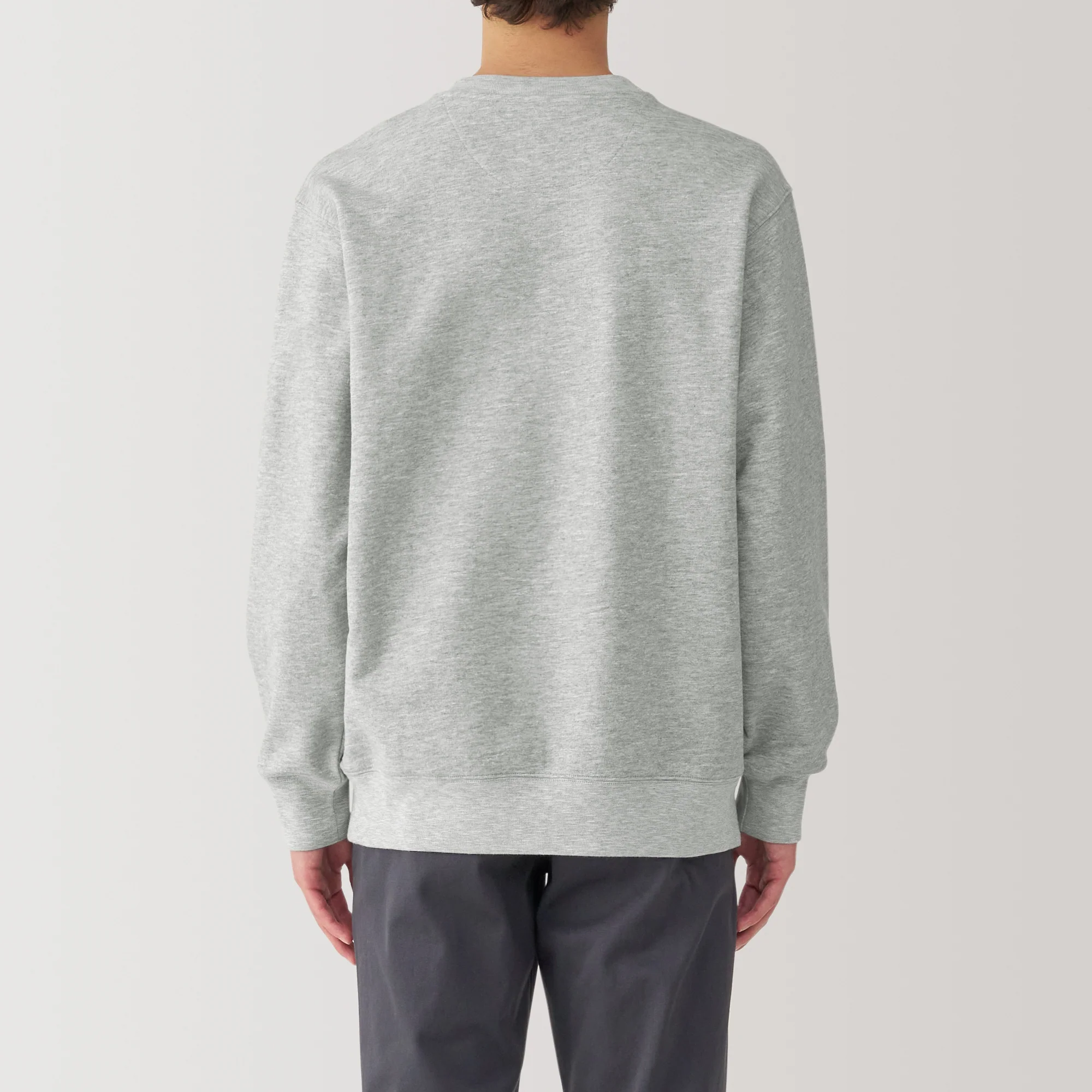 Men's Slub Jersey Crewneck Pullover - Image 6