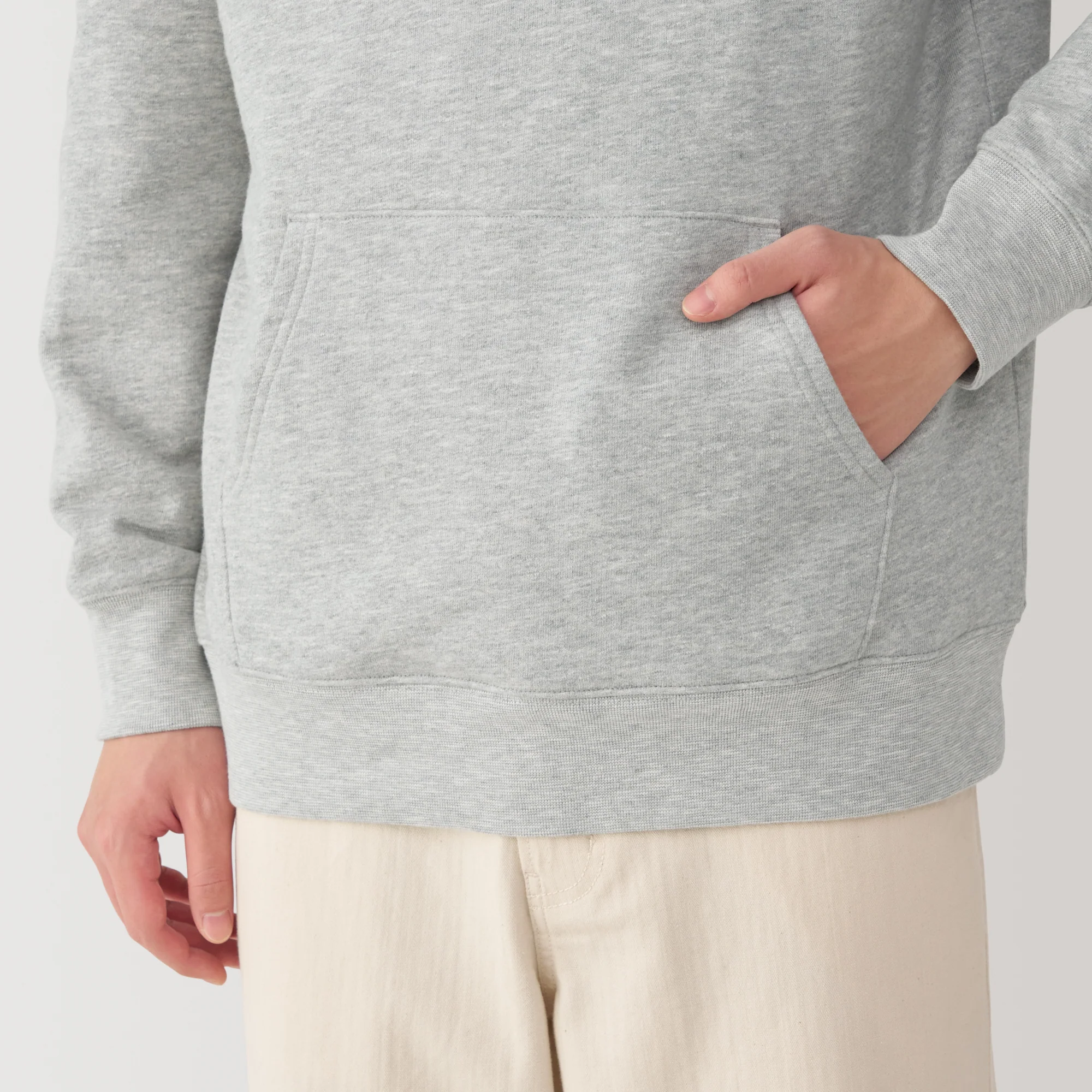 Men's Slub Jersey Pullover Hoodie - Image 16