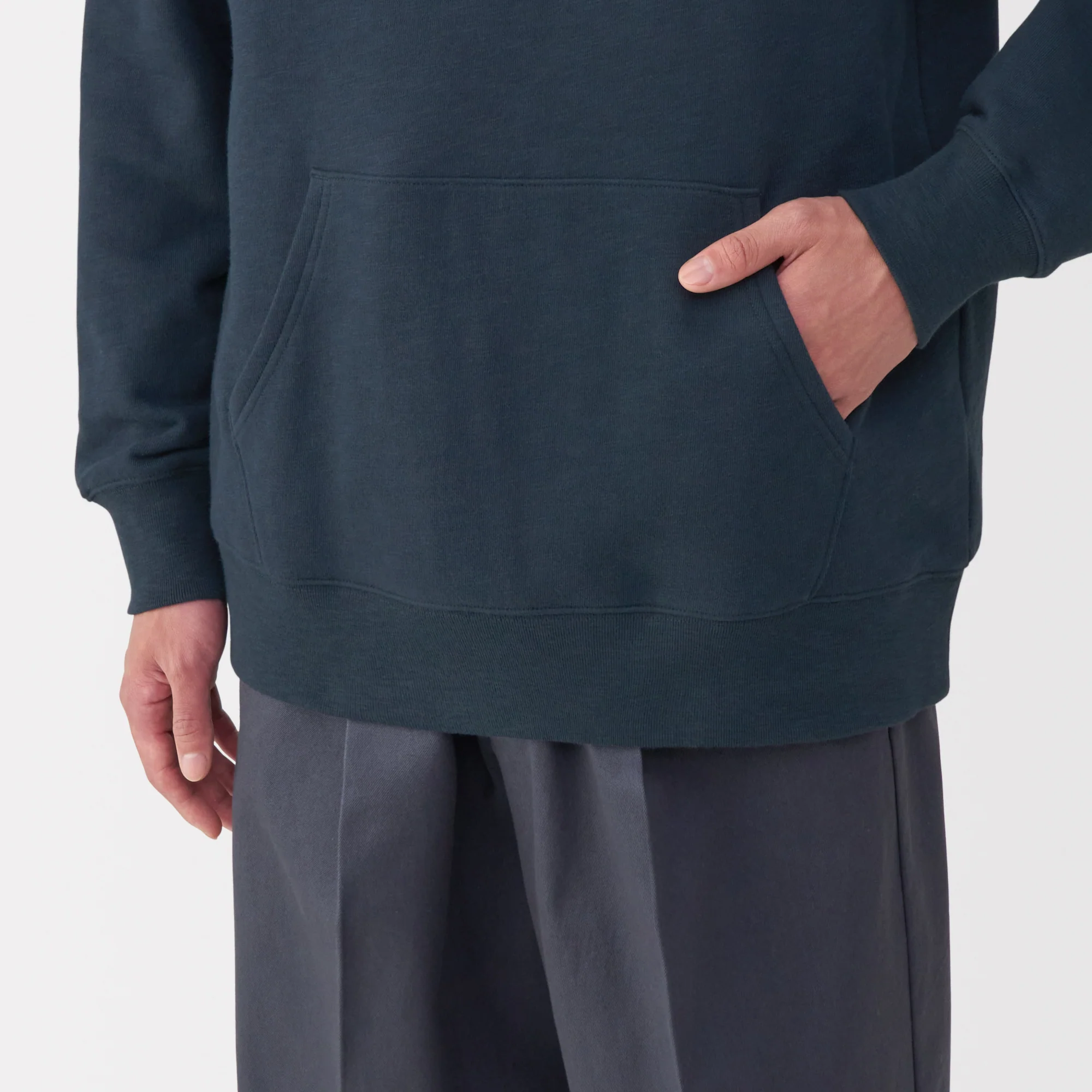 Men's Slub Jersey Pullover Hoodie - Image 32