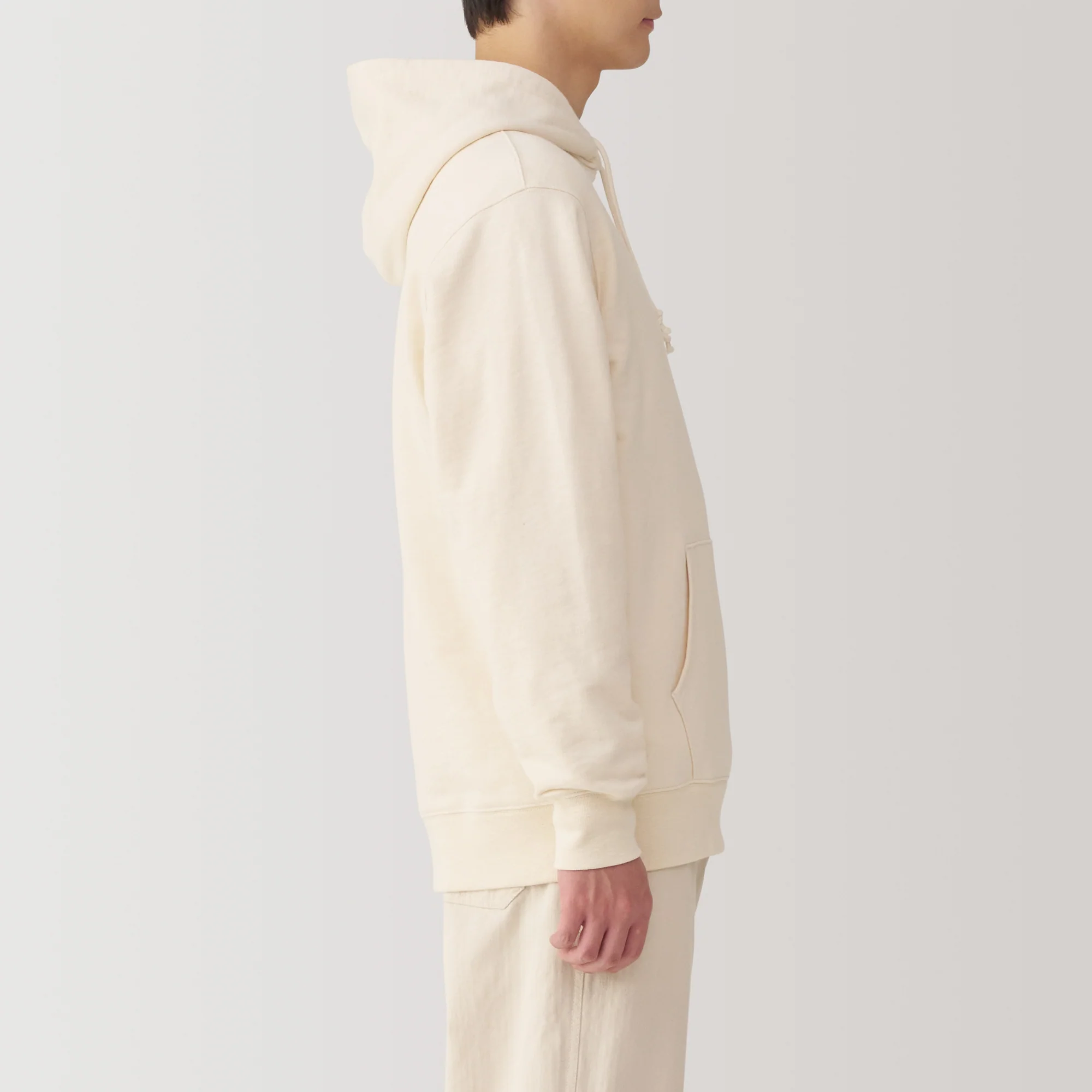 Men's Slub Jersey Pullover Hoodie - Image 5