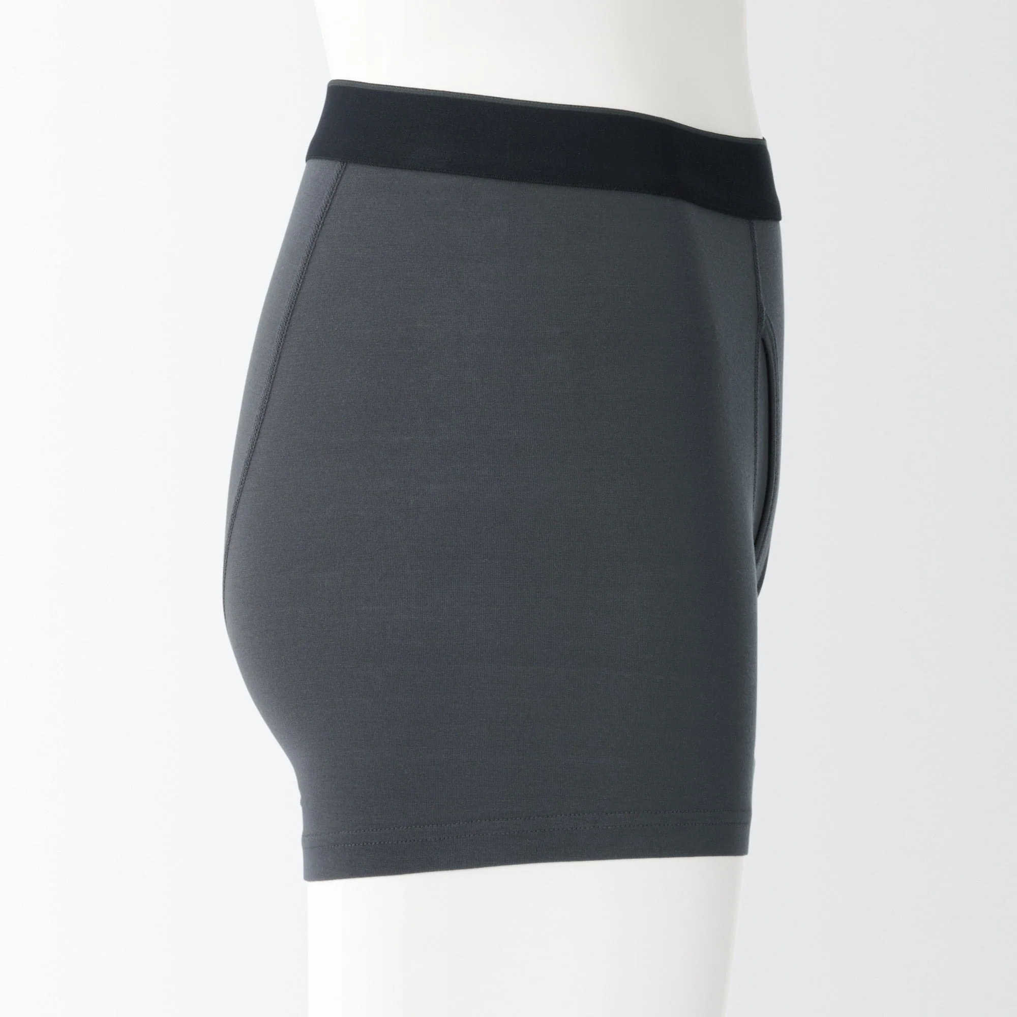 Men's Smooth Front Open Boxer Brief - Image 4
