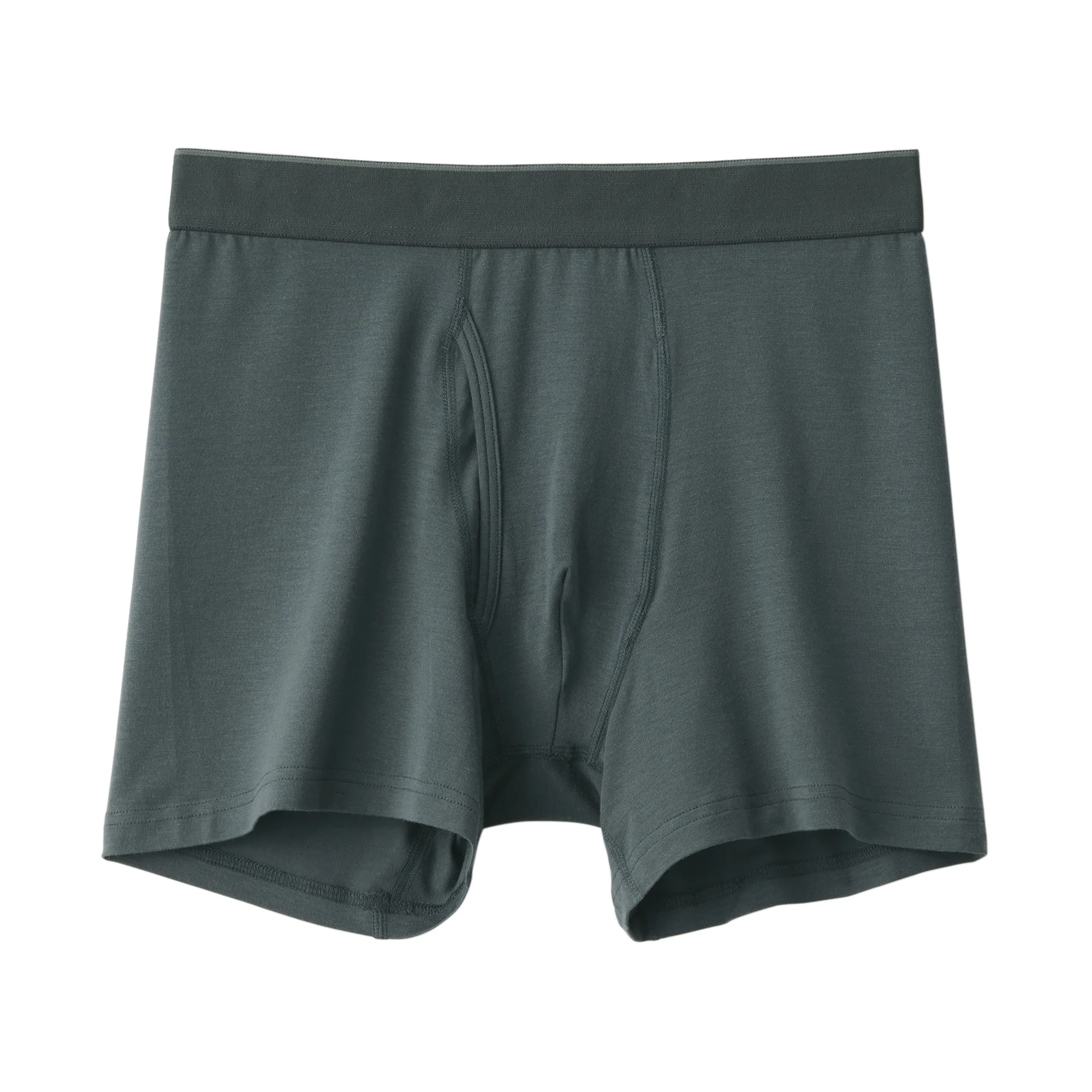 Men's Smooth Front Open Boxer Briefs - Image 37