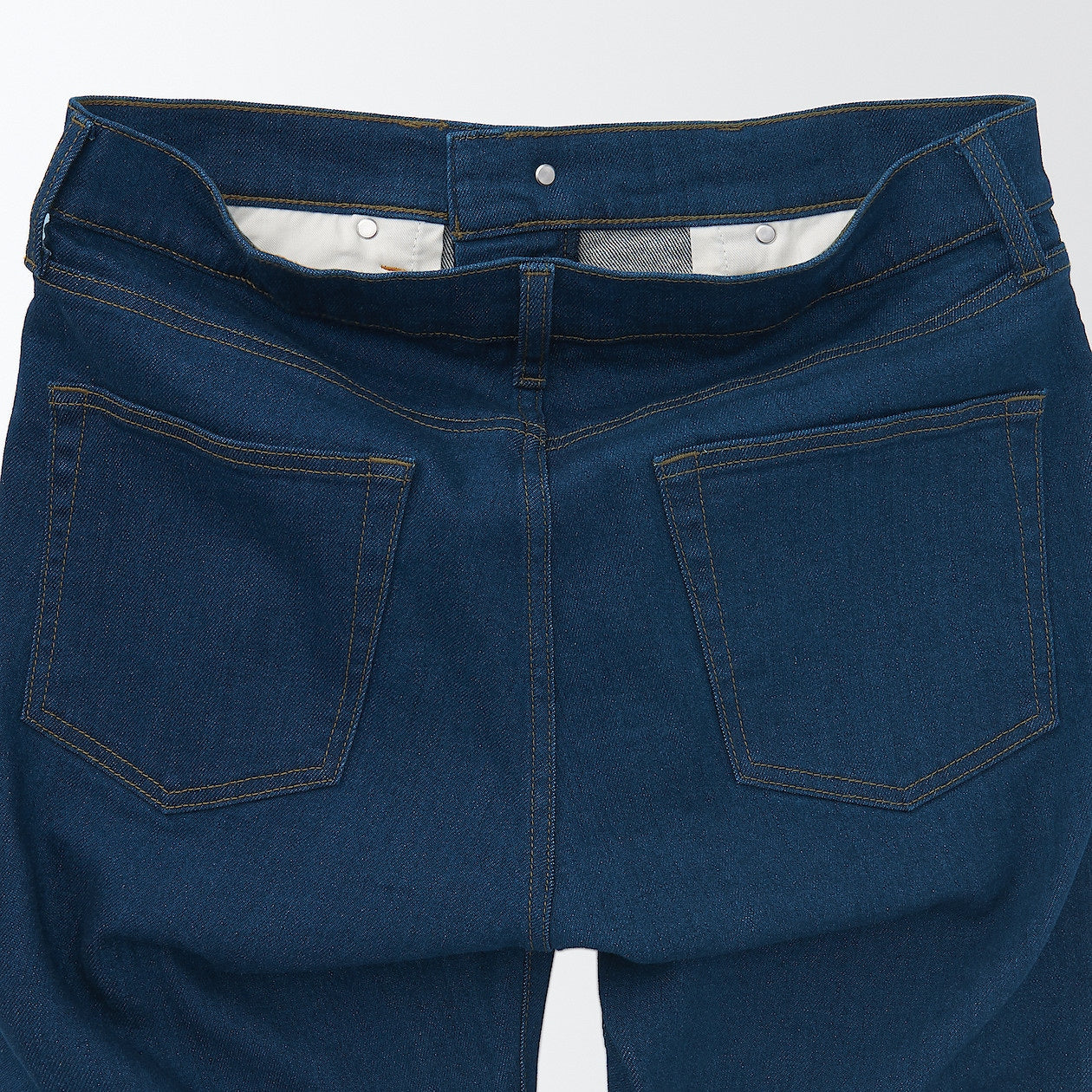 Men's Stretch Denim Slim Pants Blue (L30") - Image 10