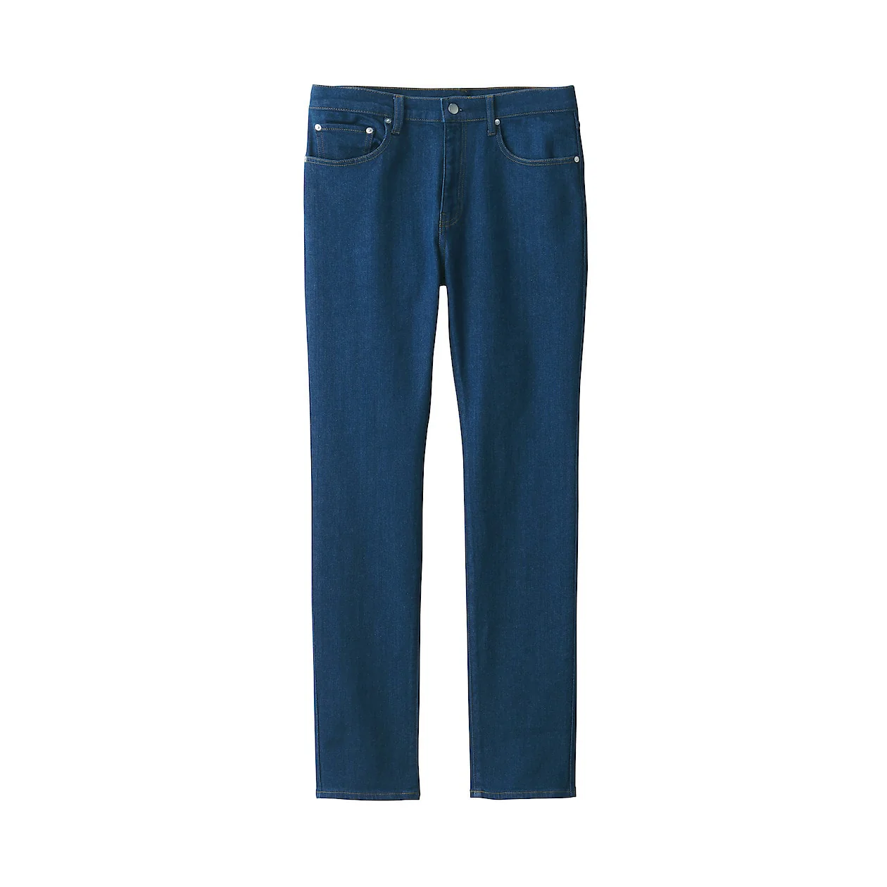 Men's Stretch Denim Slim Pants Blue (L30") - Image 2