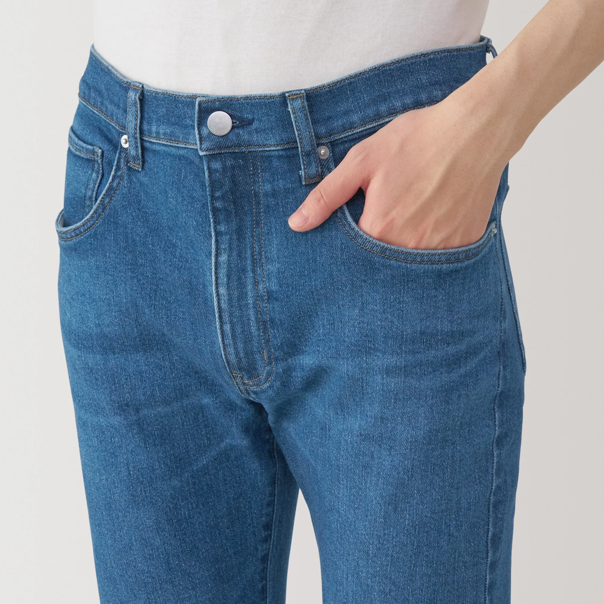 Stretch Denim Slim Pants (L30") - Image 17