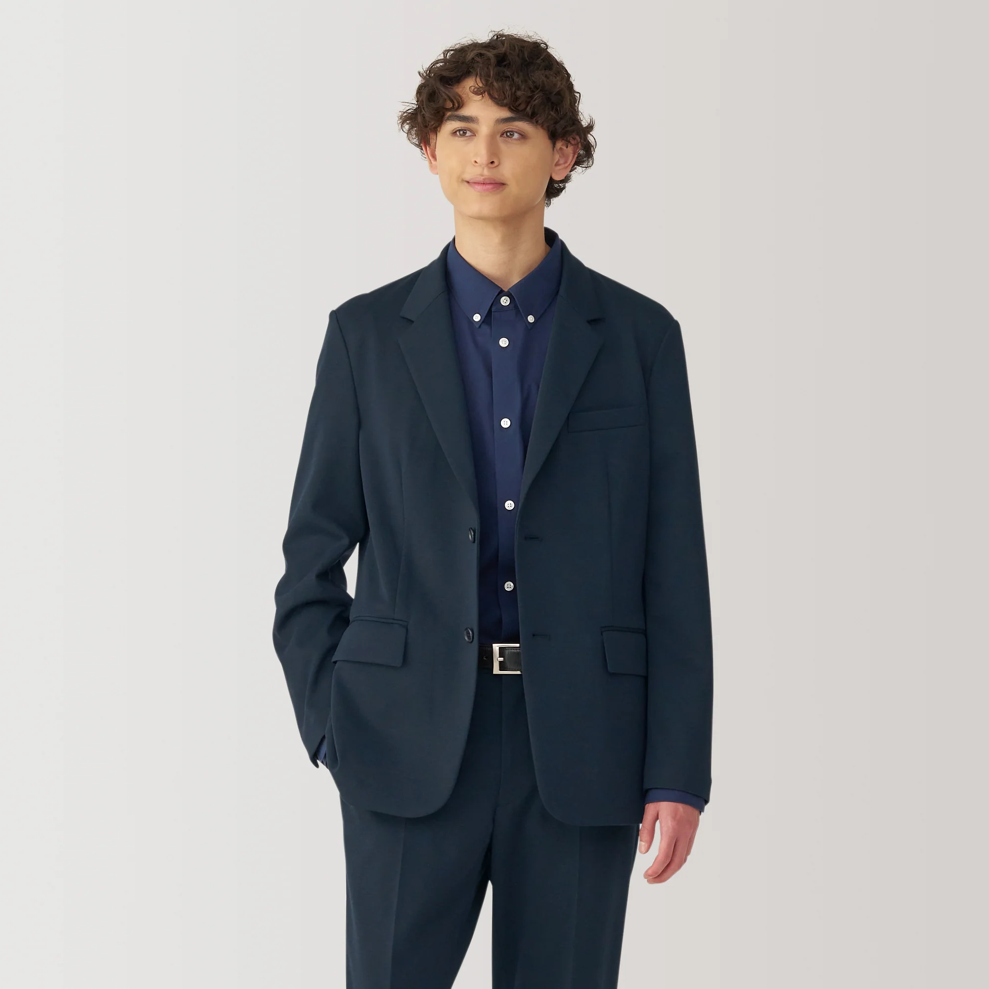 Men's Stretch Jersey Jacket - Image 3