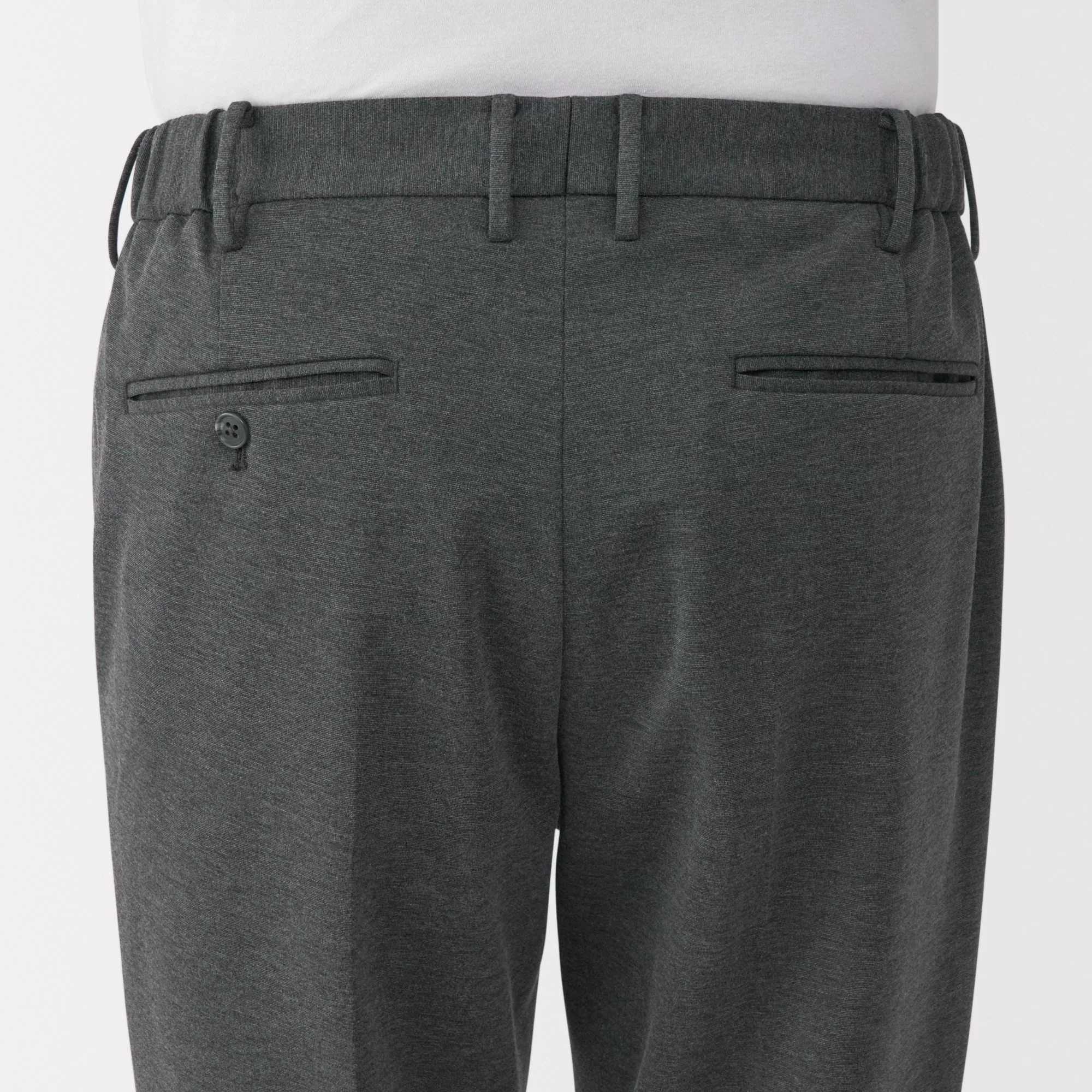 Men's Stretch Jersey Pants with No Darts - Image 18