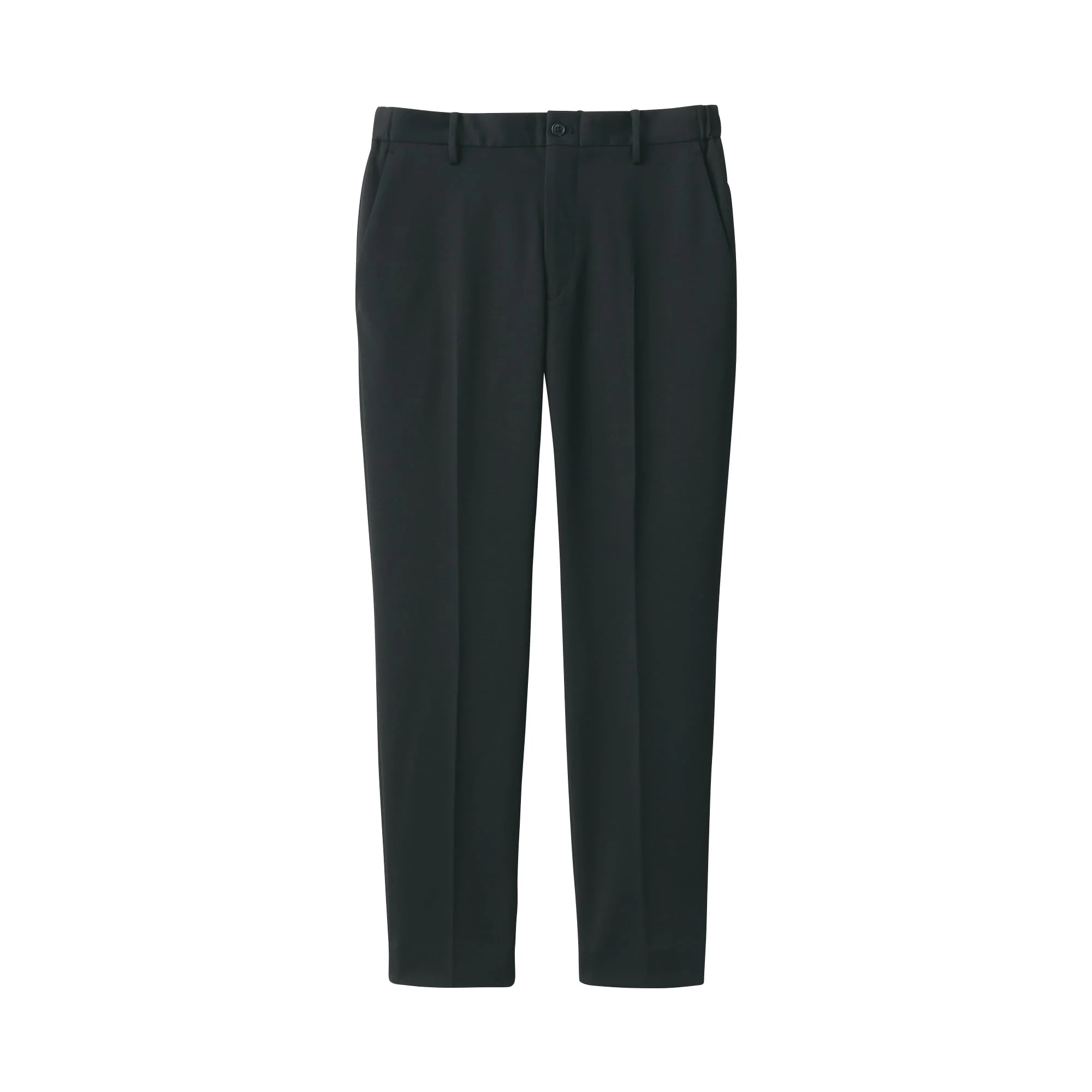 Men's Stretch Jersey Pants with No Darts - Image 2