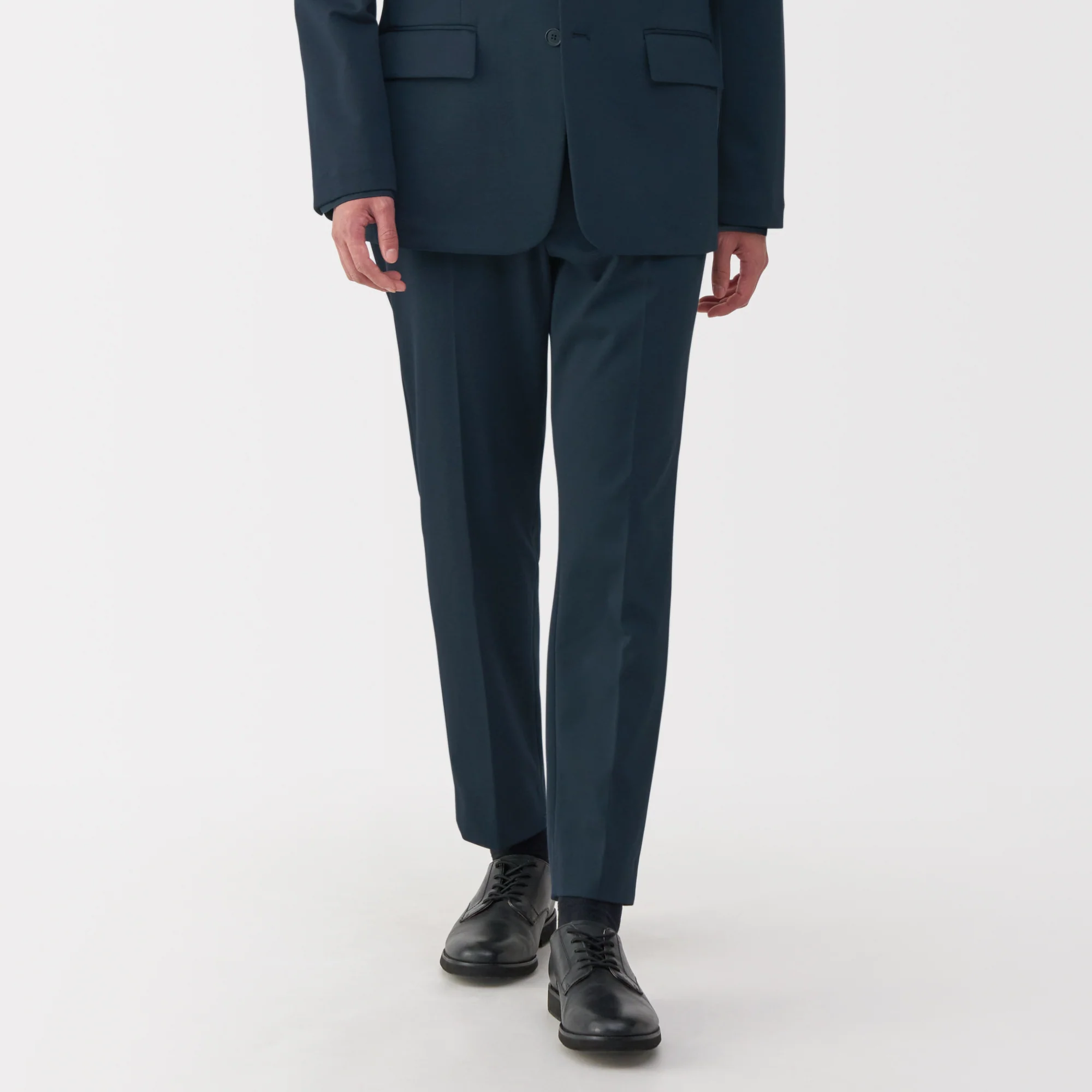 Men's Stretch Jersey Pants with No Darts - Image 23