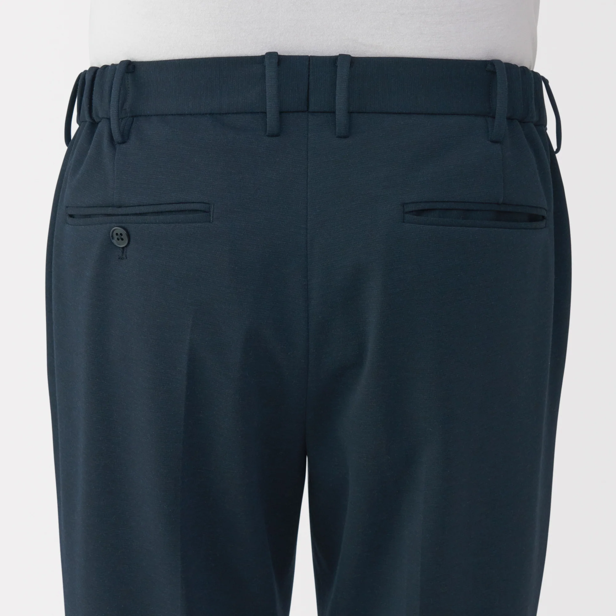 Men's Stretch Jersey Pants with No Darts - Image 28