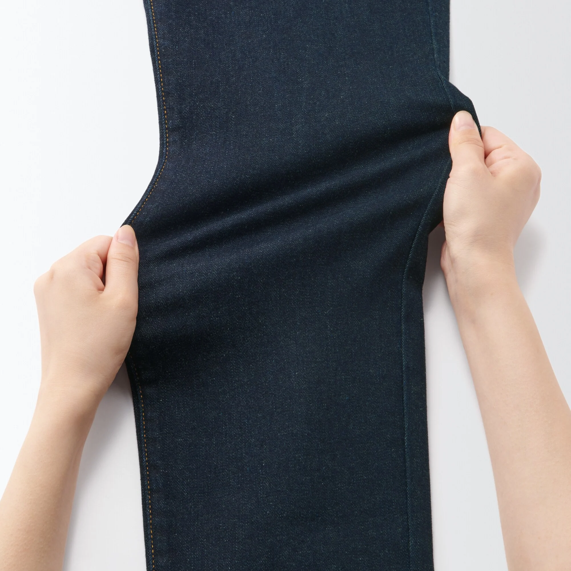 Men's Super Stretch Denim Skinny Pants Dark Navy (L32") - Image 11