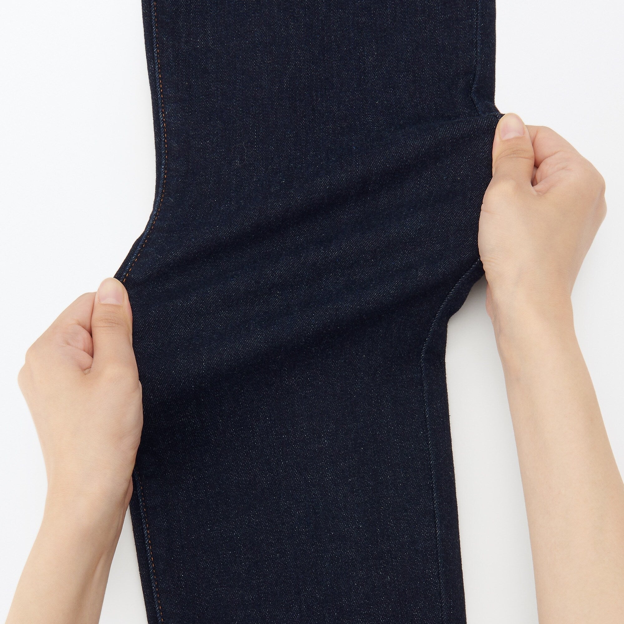 Men's Super Stretch Denim Skinny Pants Dark Navy (L30") - Image 11