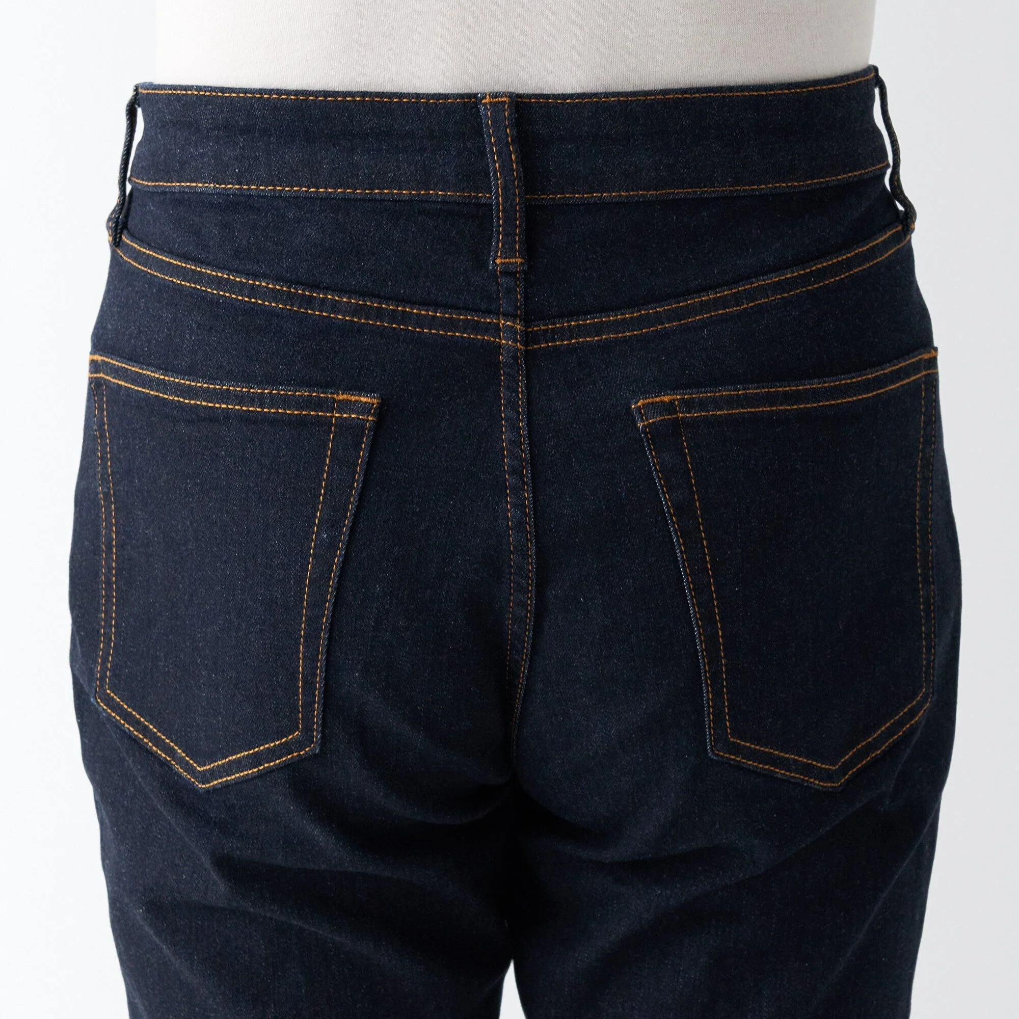 Men's Super Stretch Denim Skinny Pants Dark Navy (L30") - Image 8