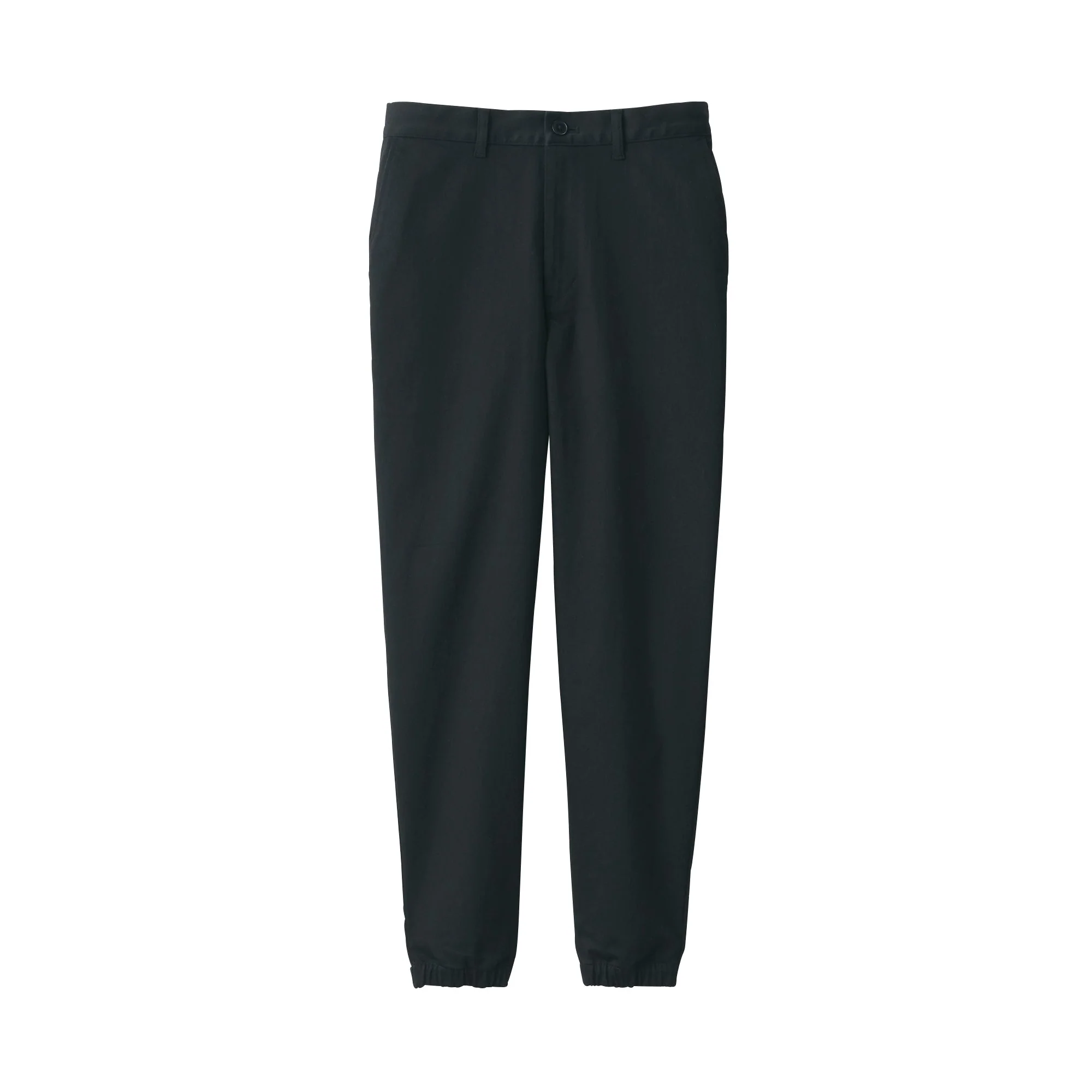 Men's Super Stretchy Denim Jogger Sweatpants - Black - Image 2