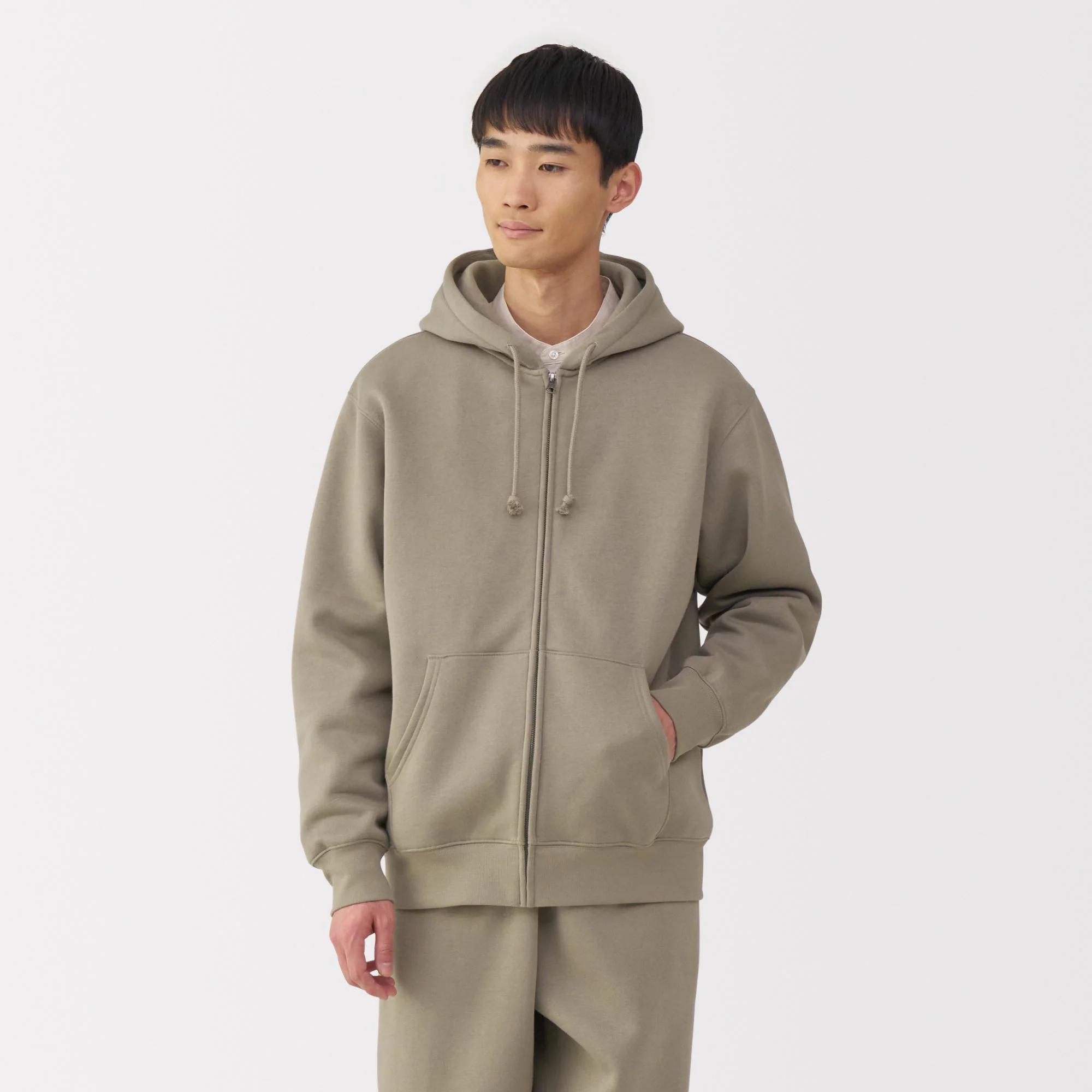 Men's Sweatshirt Full Zip Hoodie - Image 11