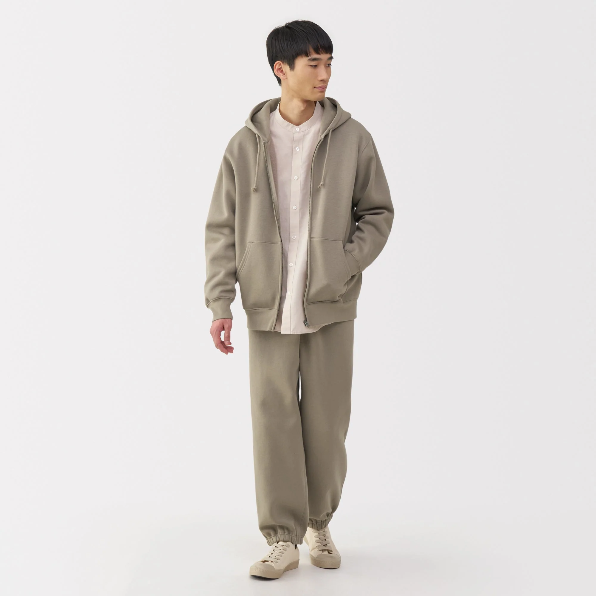 Men's Sweatshirt Full Zip Hoodie - Image 12