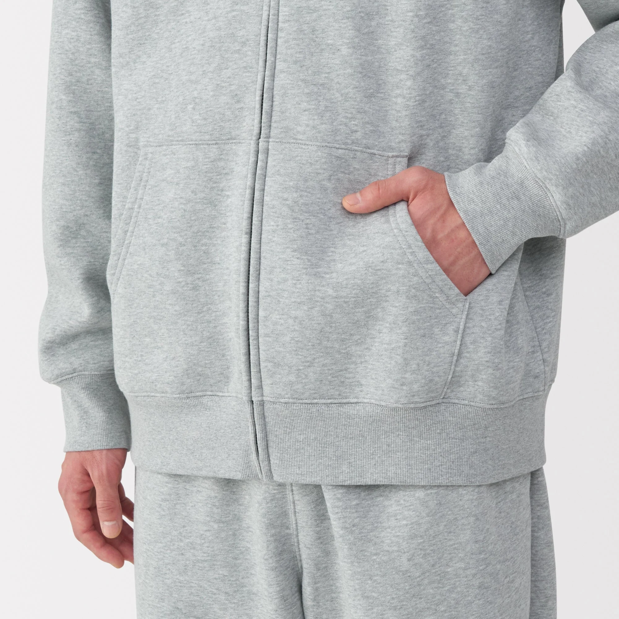 Men's Sweatshirt Full Zip Hoodie - Image 24