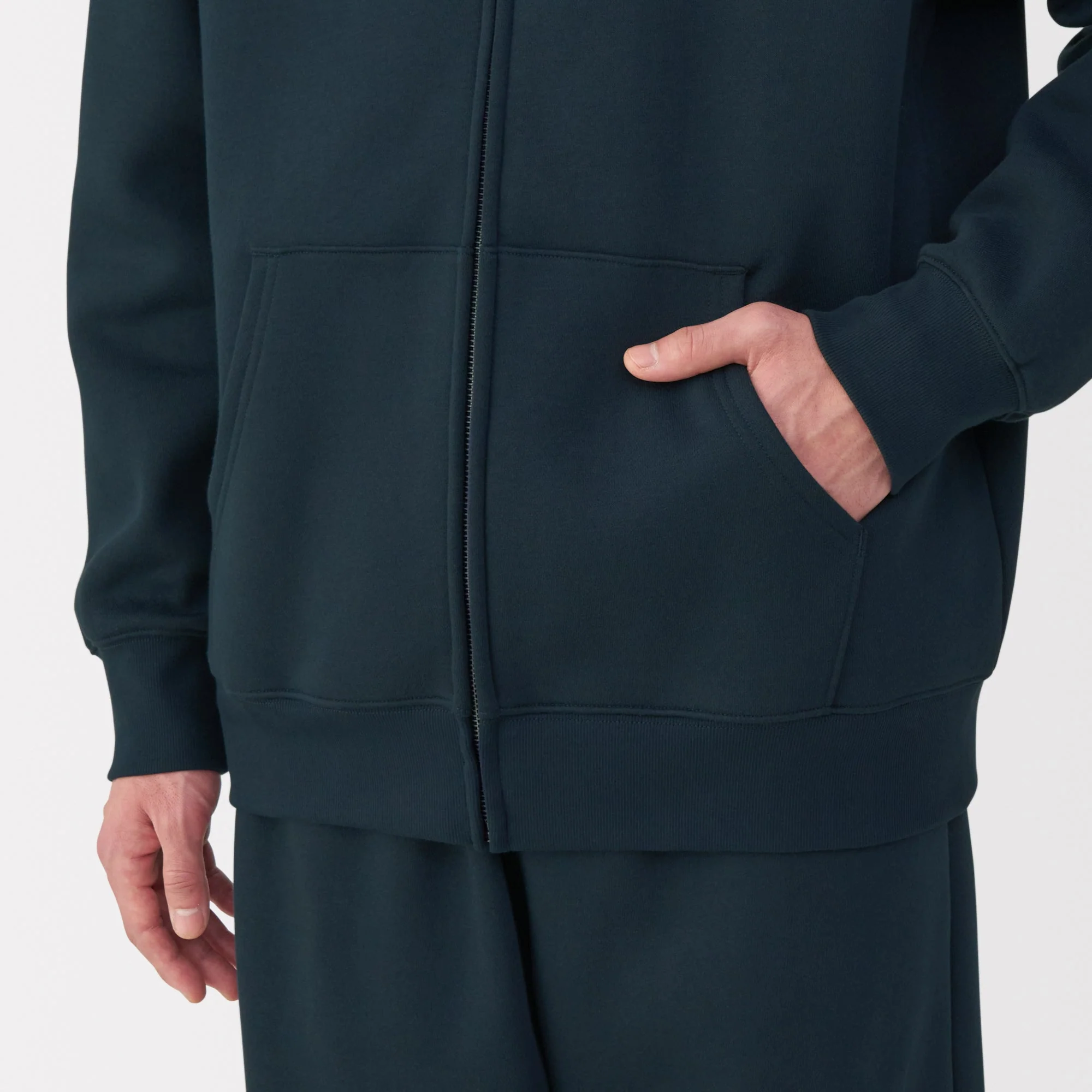 Men's Sweatshirt Full Zip Hoodie - Image 32