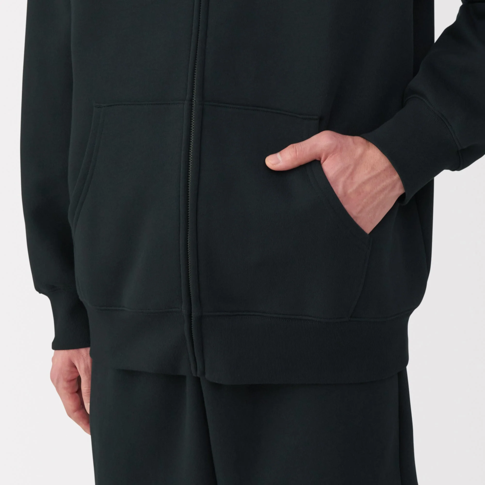 Men's Sweatshirt Full Zip Hoodie - Image 8