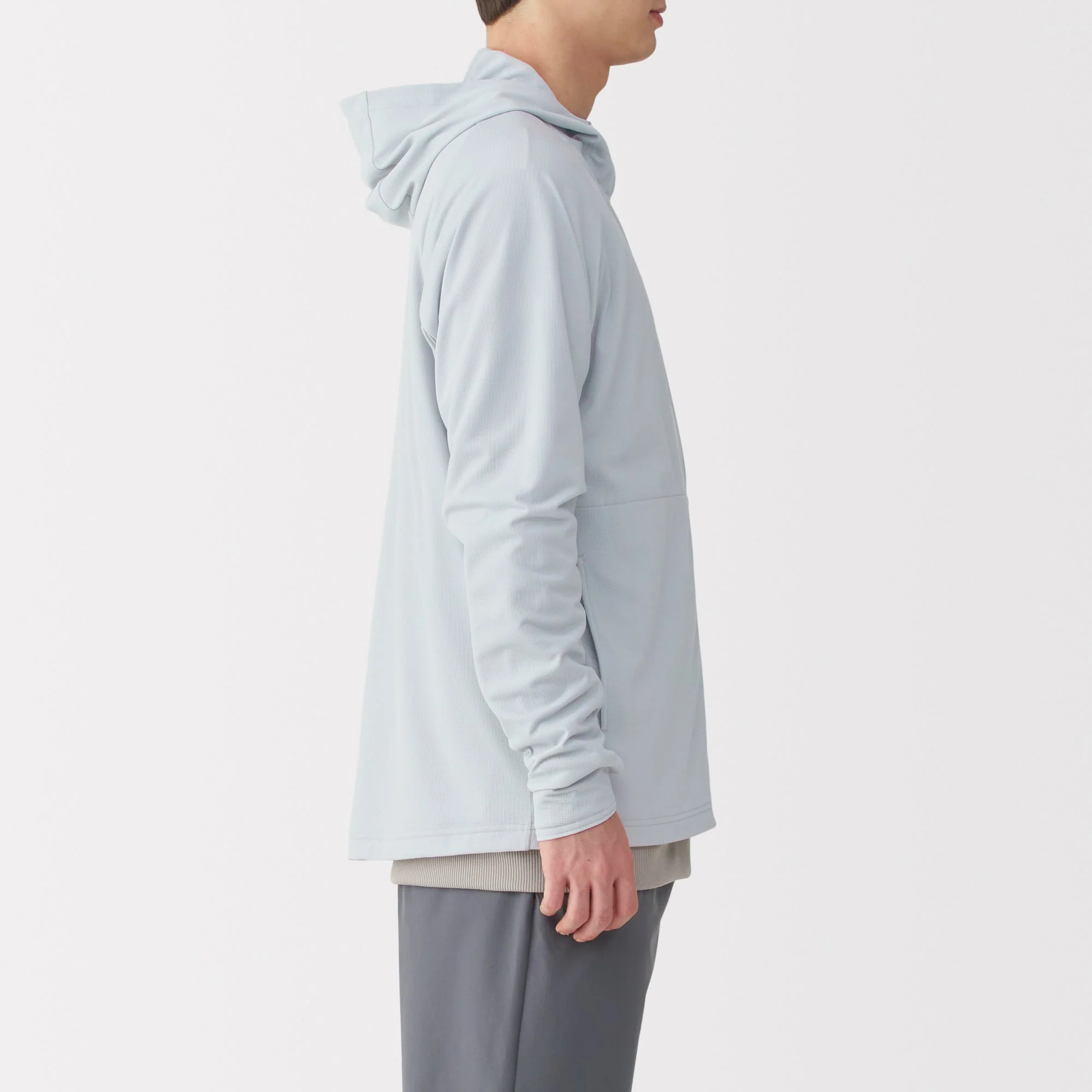 Men's UV Protection Quick Dry Pocketable Zip-Up Hoodie - Image 5