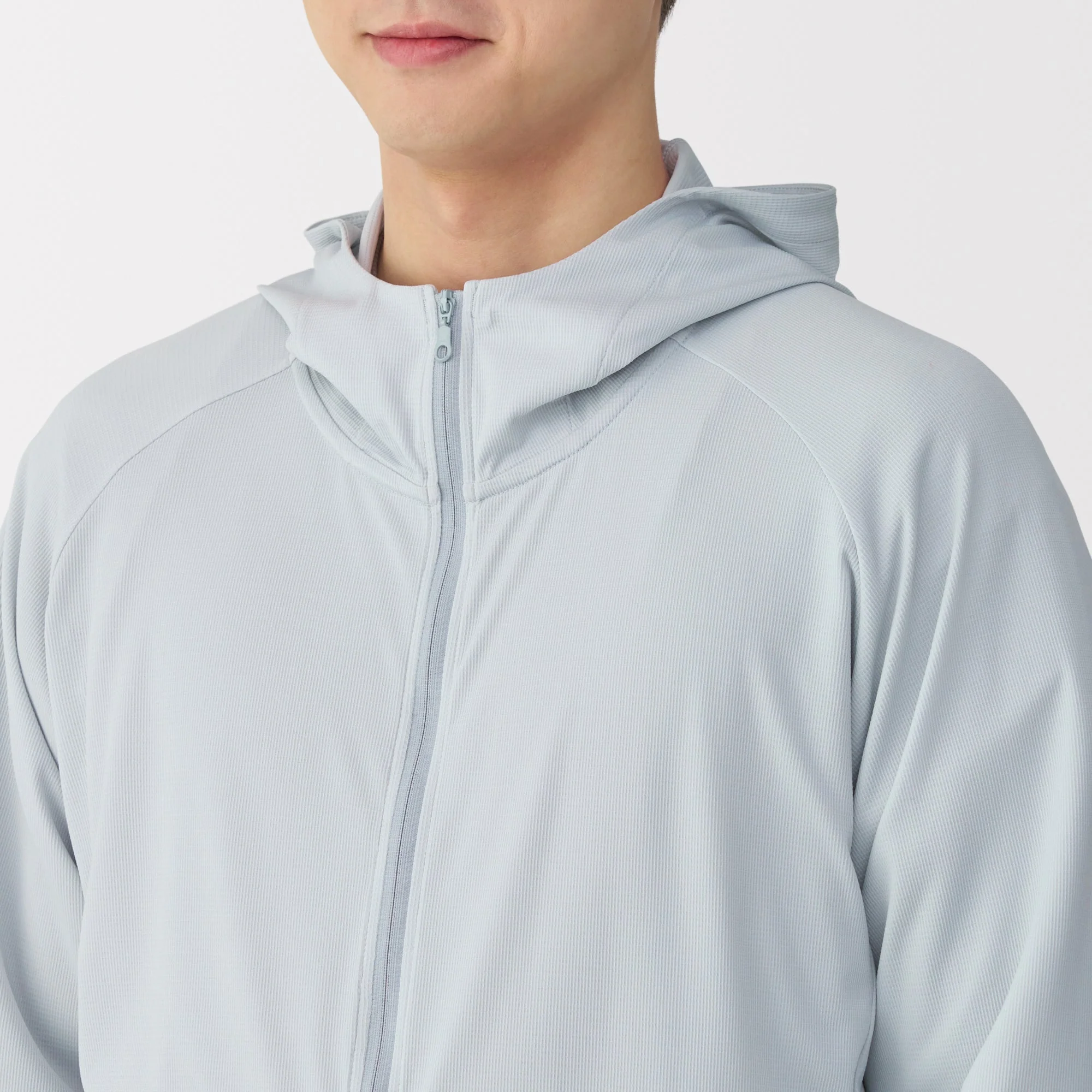 Men's UV Protection Quick Dry Pocketable Zip-Up Hoodie - Image 7