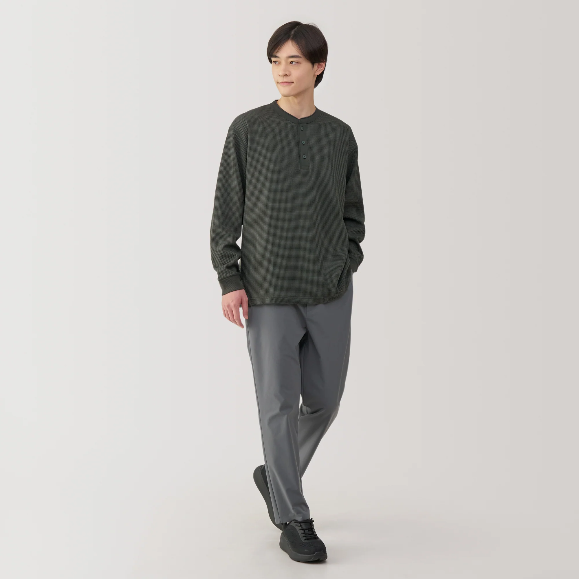 Men's UV Protection Waffle T-Shirt - Image 11