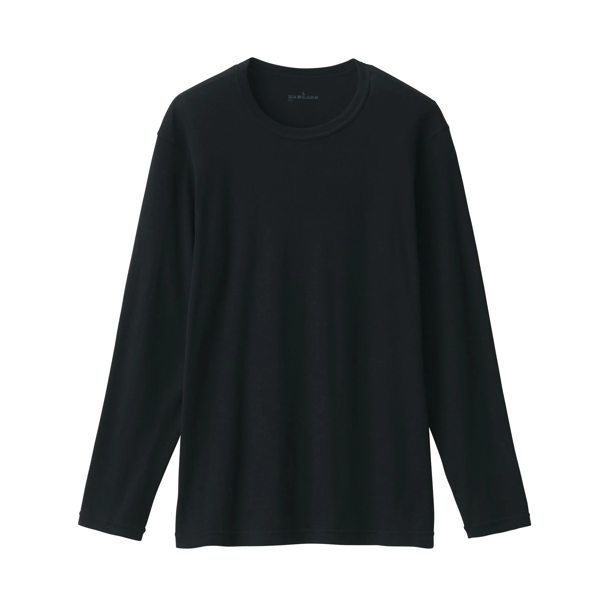 Men's Warm Cotton Crew Neck Long Sleeve T-Shirt - Image 2