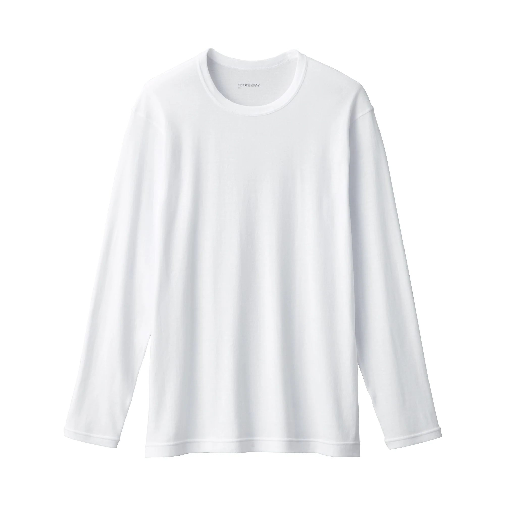 Men's Warm Cotton Crew Neck Long Sleeve T-Shirt - Image 9