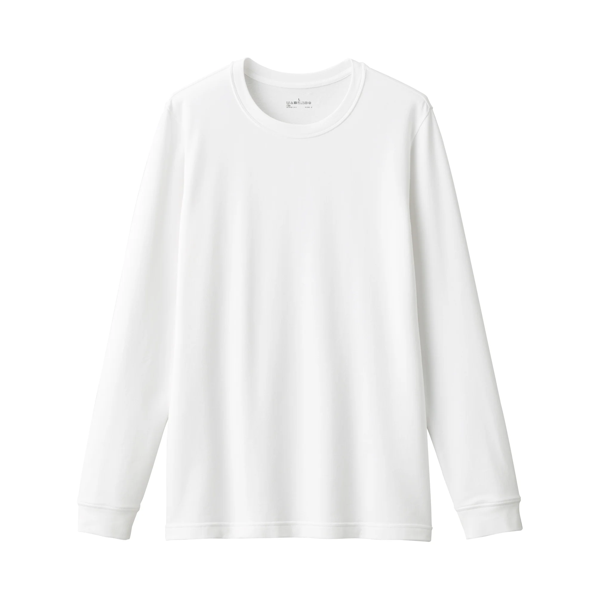Men's Warm Cotton Crew Neck Long Sleeve T-Shirt - Image 9