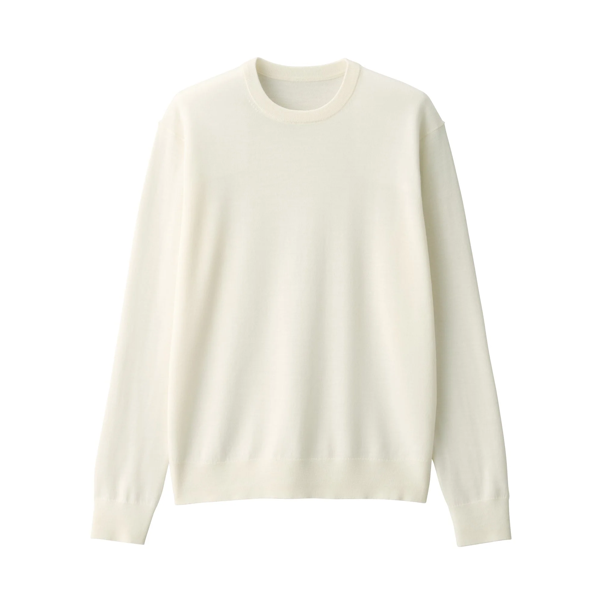 Men's Washable High-Gauge Crewneck Sweater - Image 2