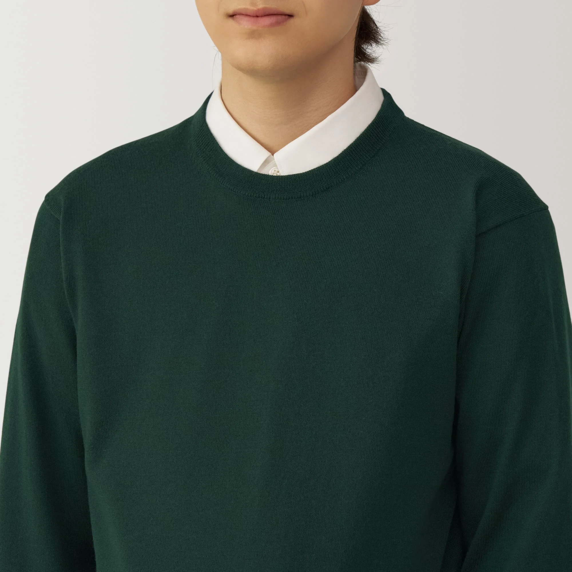 Men's Washable High-Gauge Crewneck Sweater - Image 28
