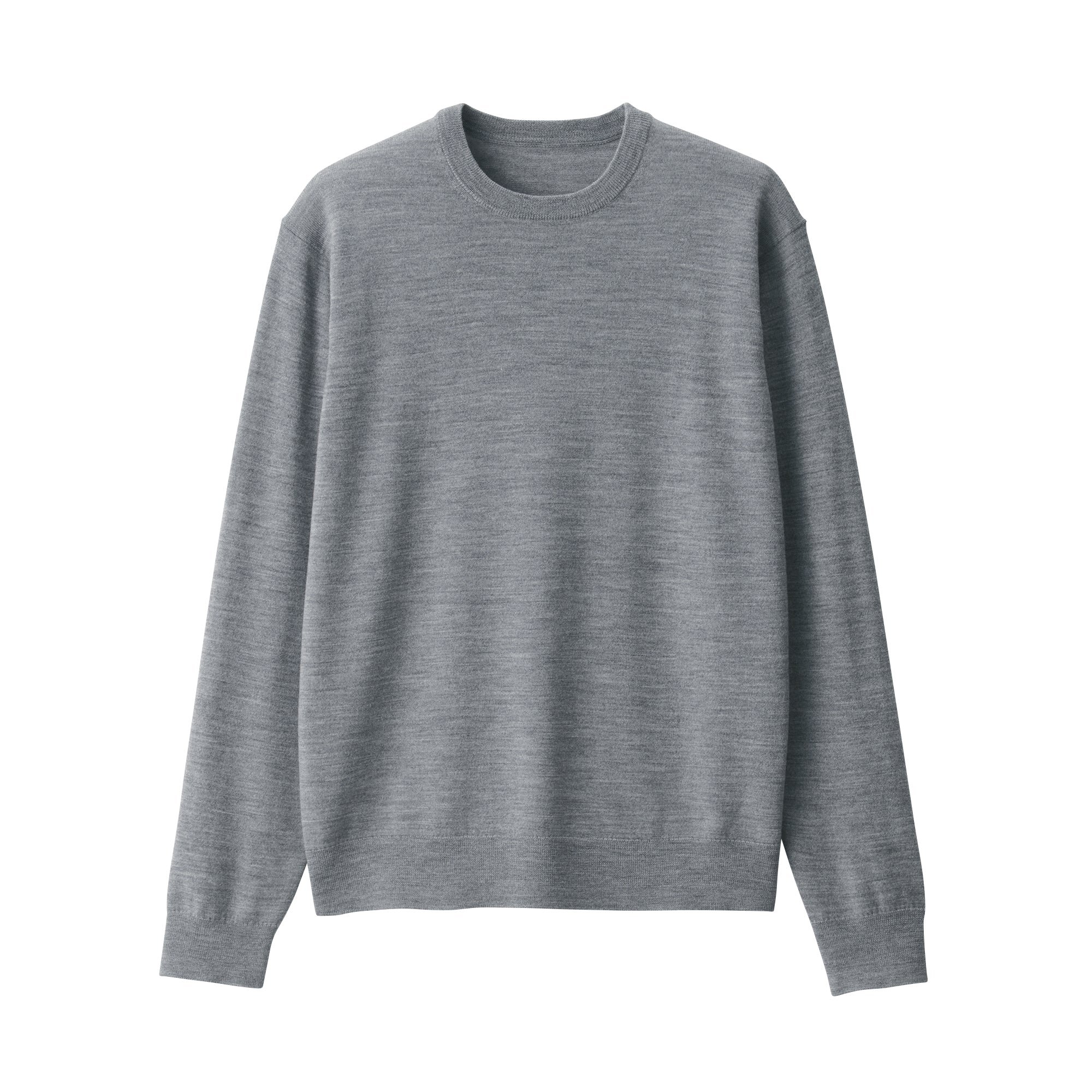 Men's Washable High-Gauge Crewneck Sweater - Image 9