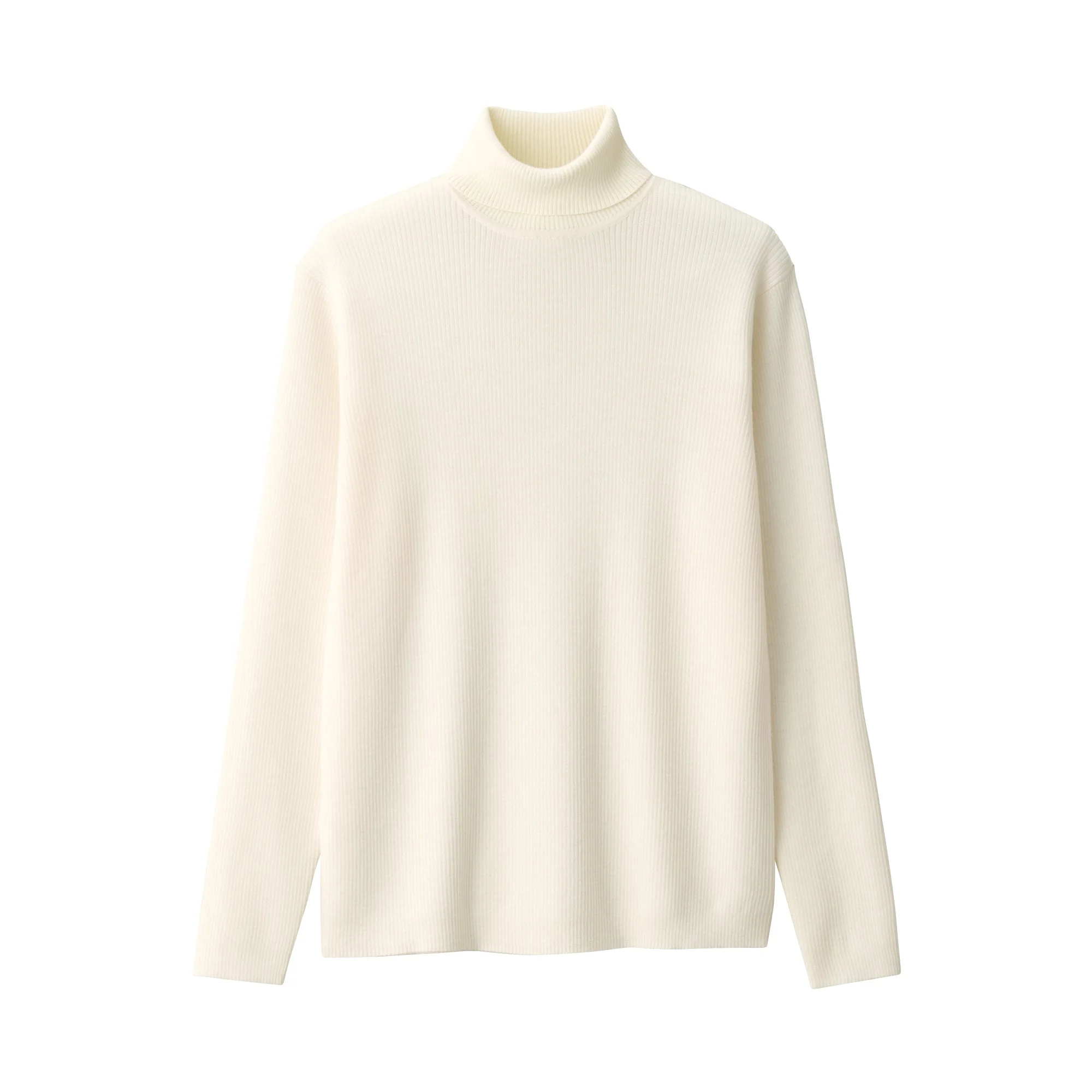 Men's Washable High-Gauge Turtleneck Ribbed Sweater - Image 16