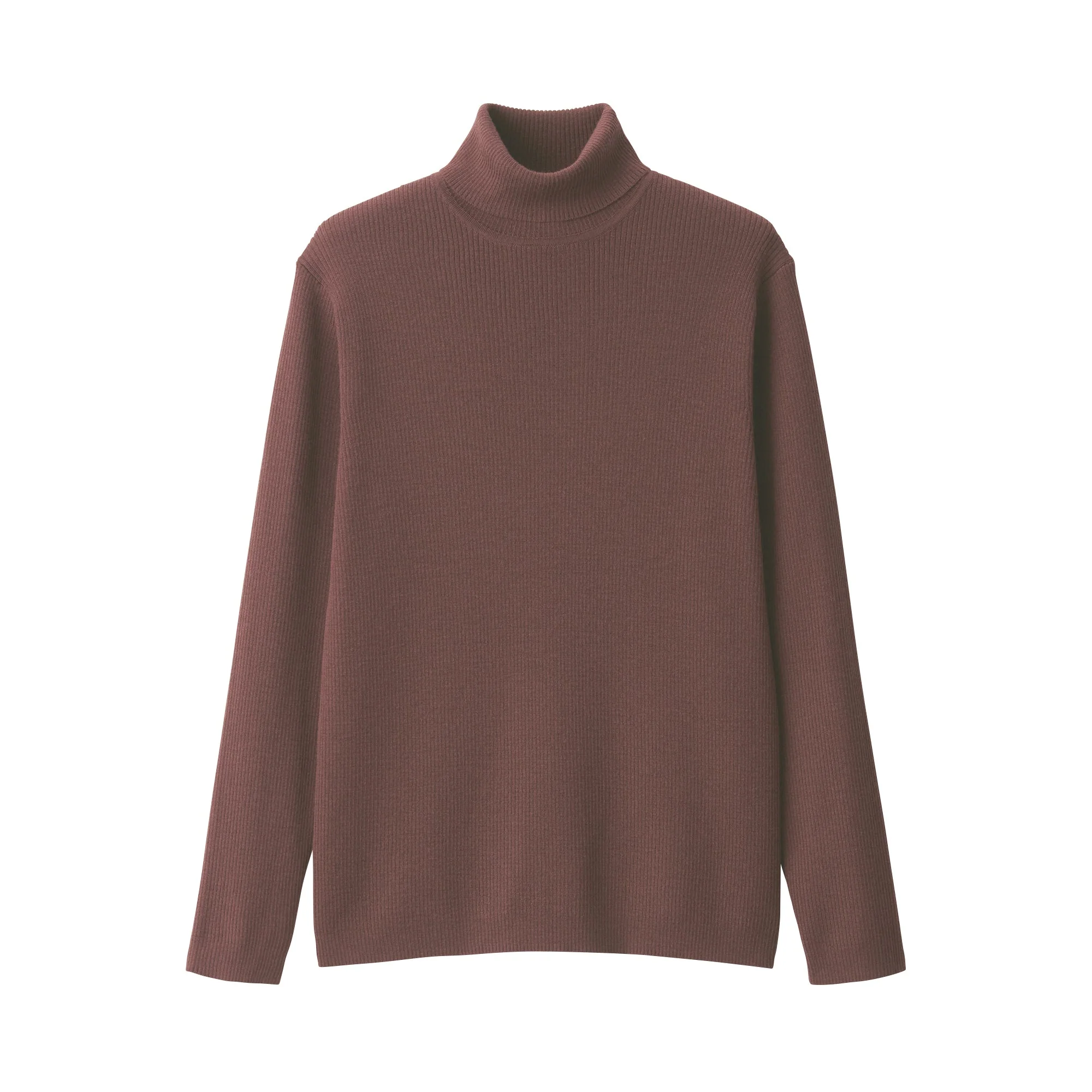 Men's Washable High-Gauge Turtleneck Ribbed Sweater - Image 2