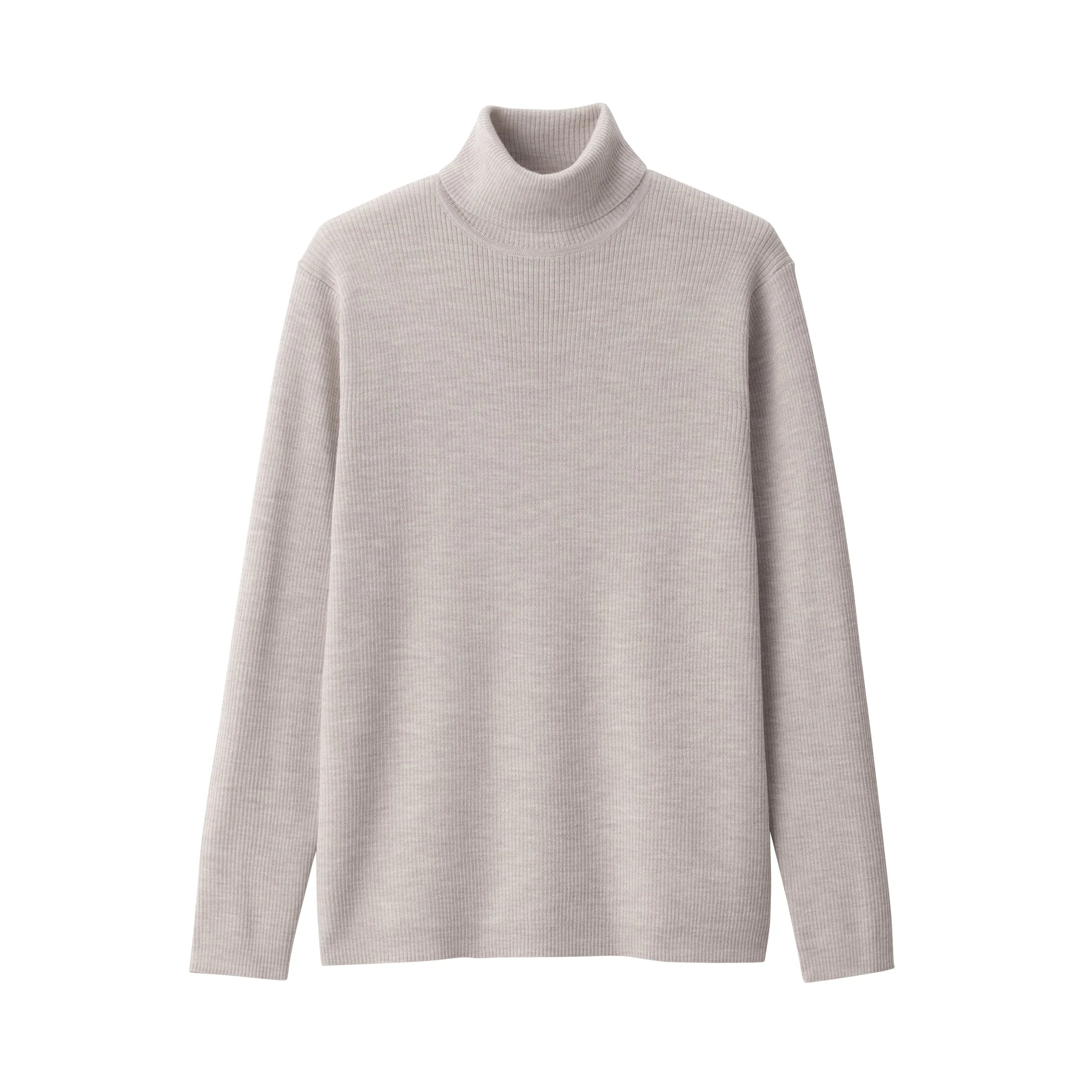 Men's Washable High-Gauge Turtleneck Ribbed Sweater - Image 37