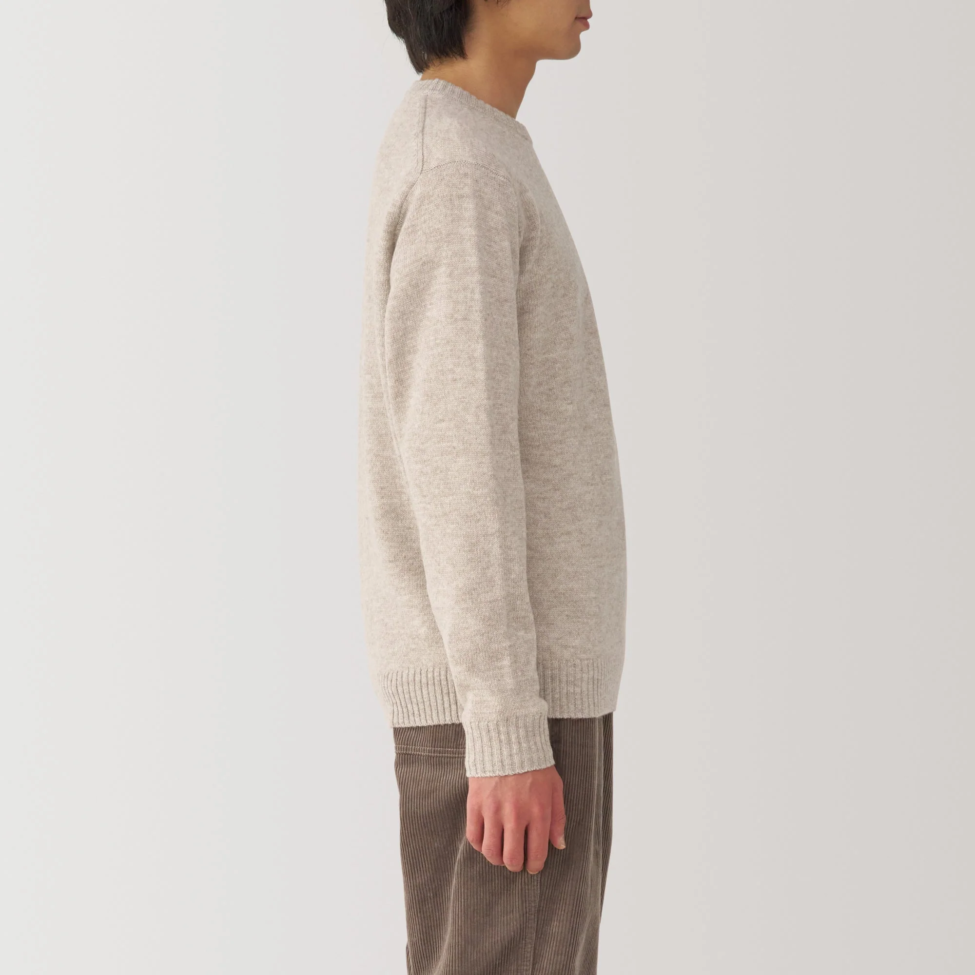 Men's Washable Mid-Gauge Crewneck Sweater - Image 33