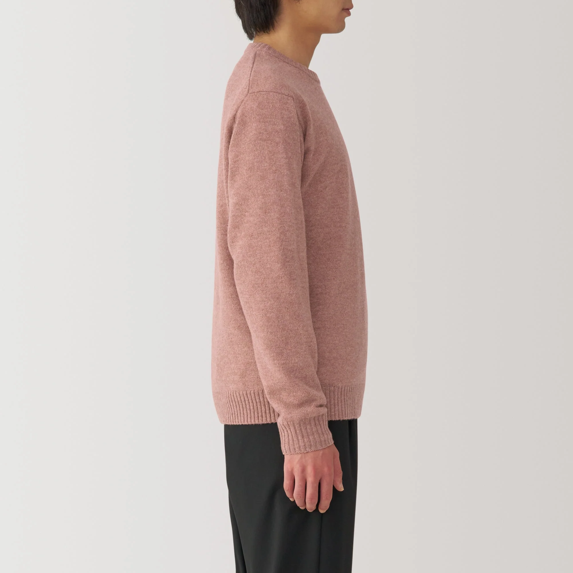 Men's Washable Mid-Gauge Crewneck Sweater - Image 40