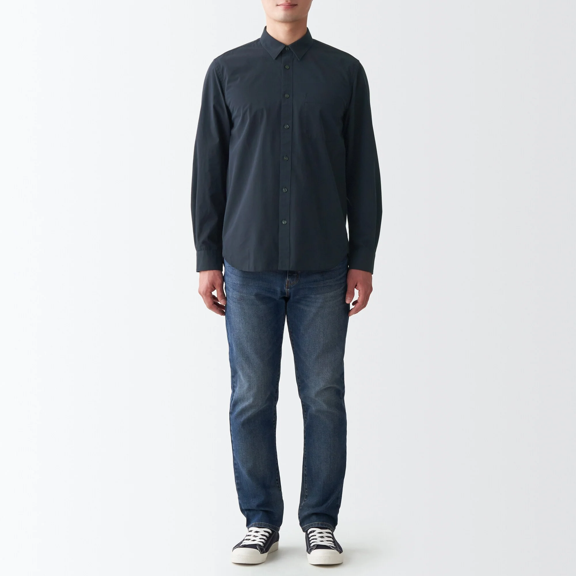 Men's Washed Broad Shirt - Image 15