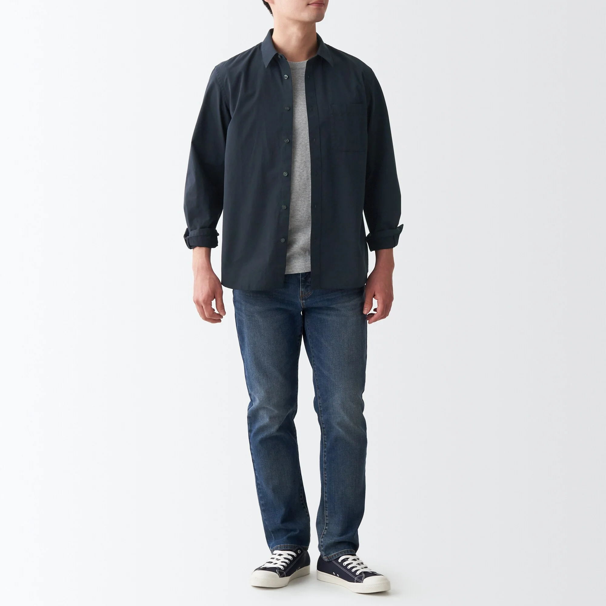 Men's Washed Broad Shirt - Image 16