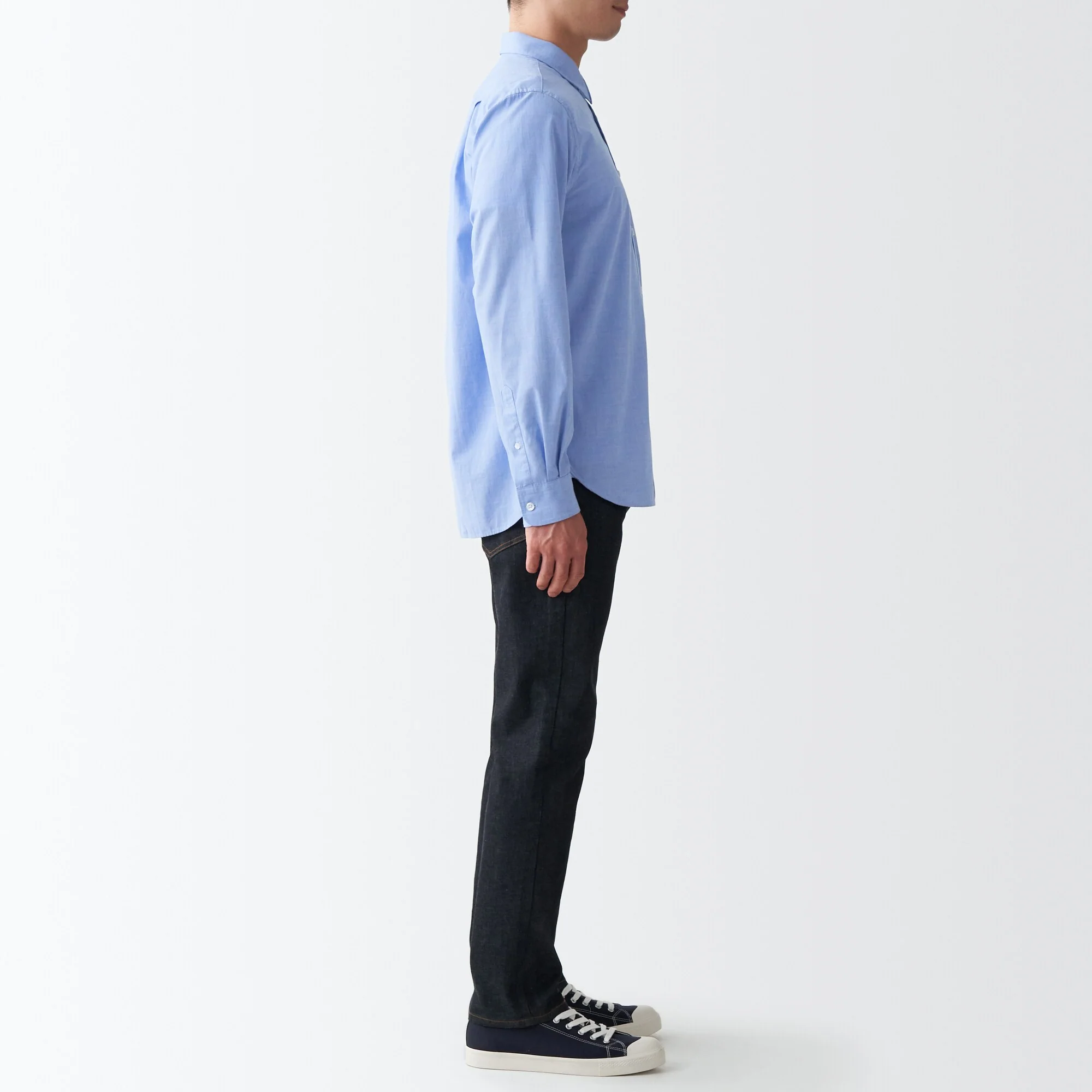 Men's Washed Broad Shirt - Image 4
