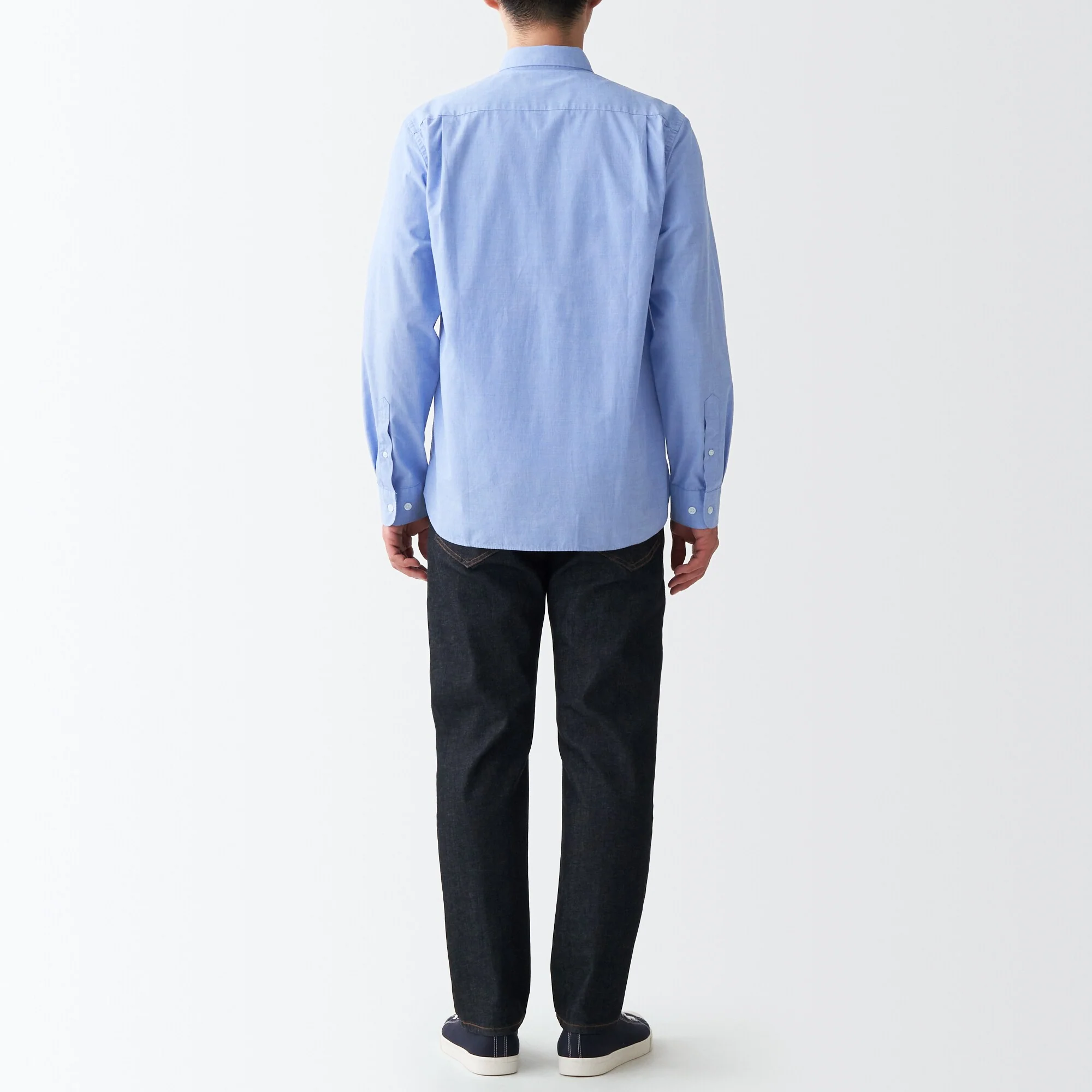 Men's Washed Broad Shirt - Image 5