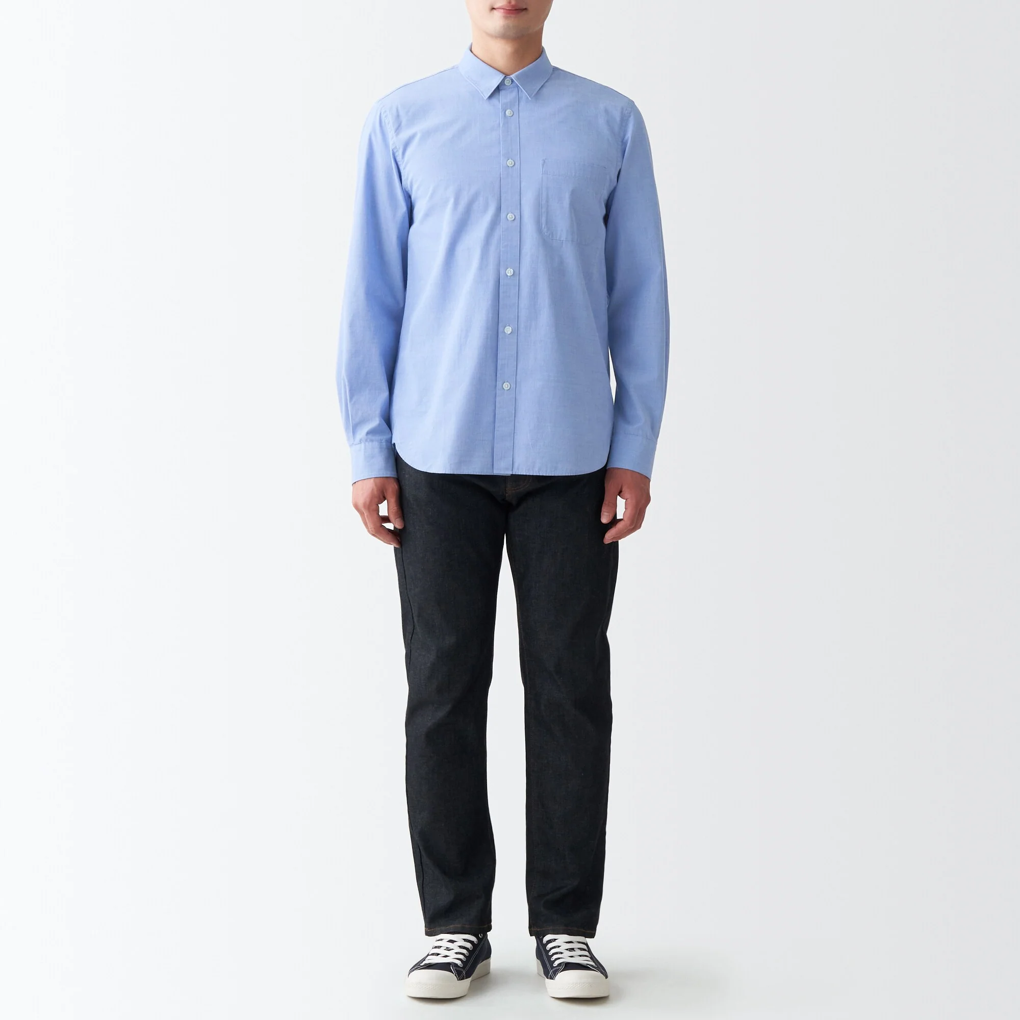 Men's Washed Broad Shirt - Image 6