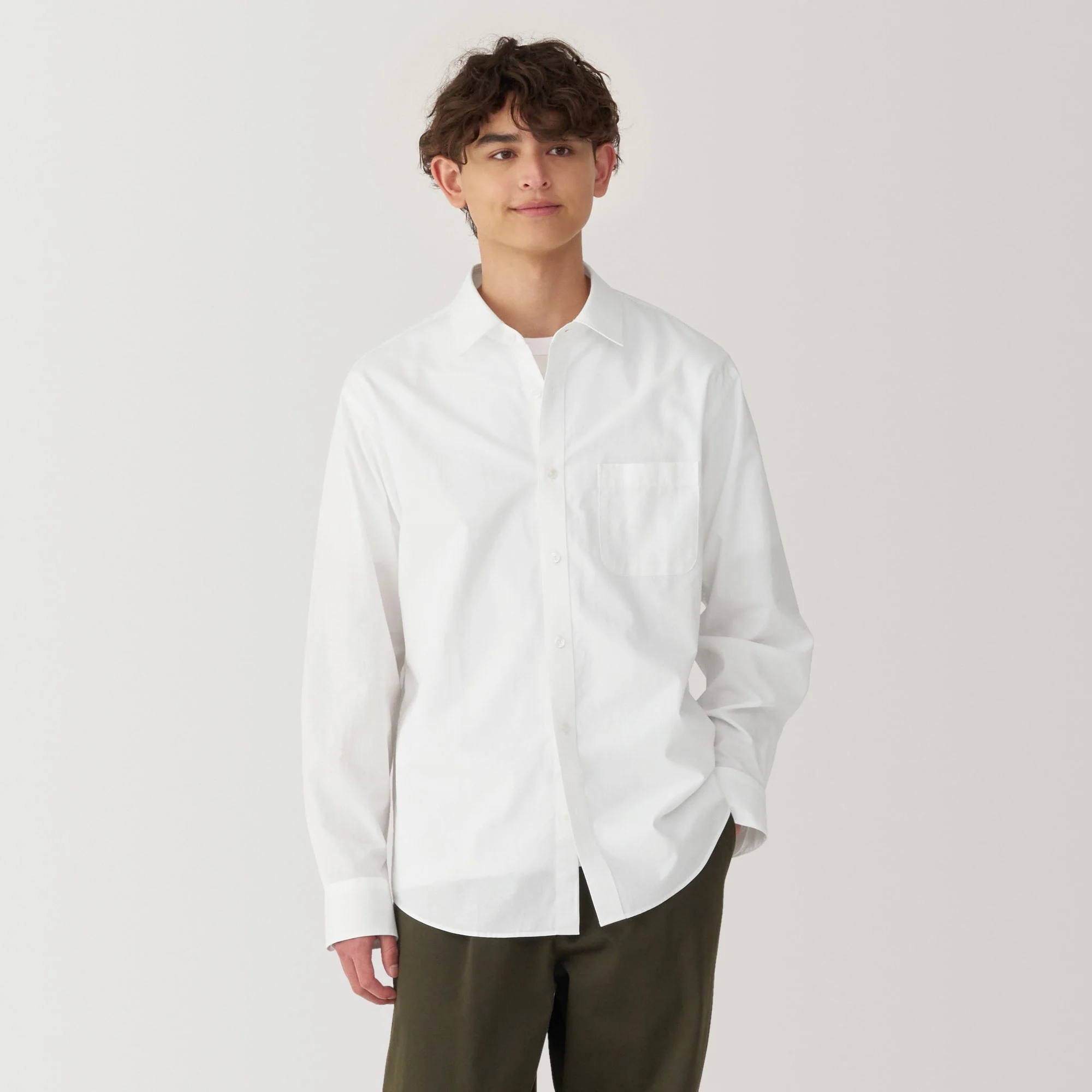 Men's Broadcloth Long Sleeve Shirt - Image 27