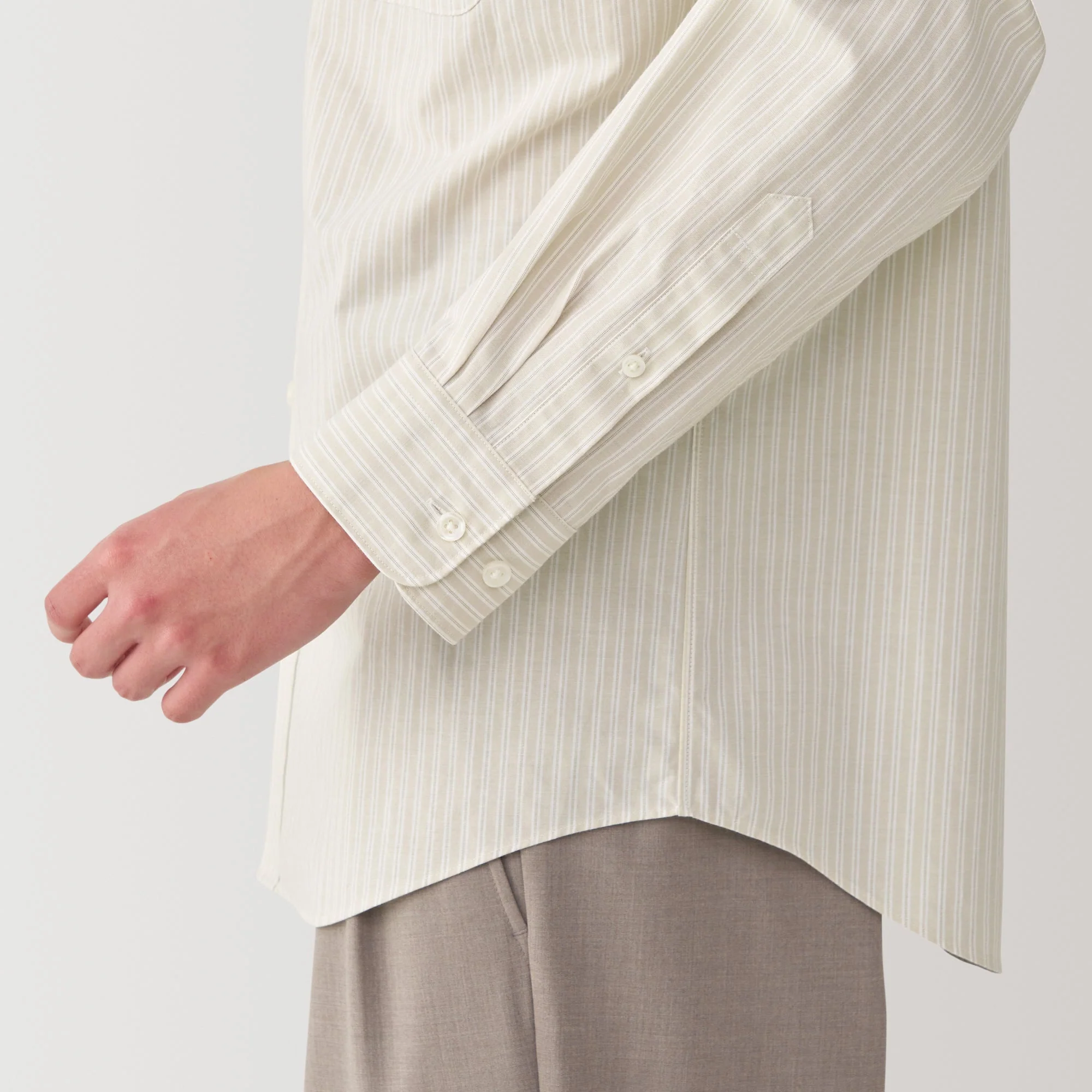 Men's Broadcloth Long Sleeve Shirt - Image 48
