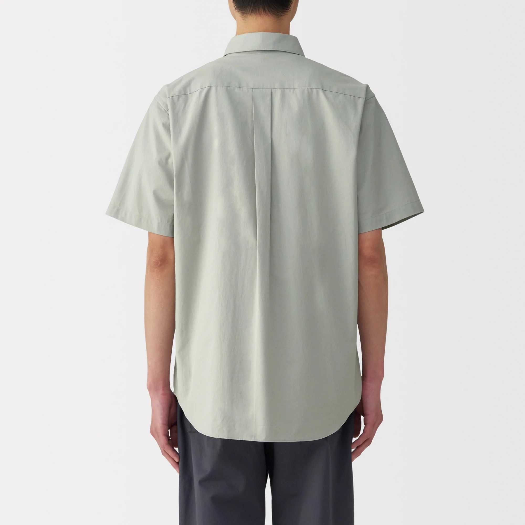 Men's Washed Broadcloth Short Sleeve Shirt - Image 22