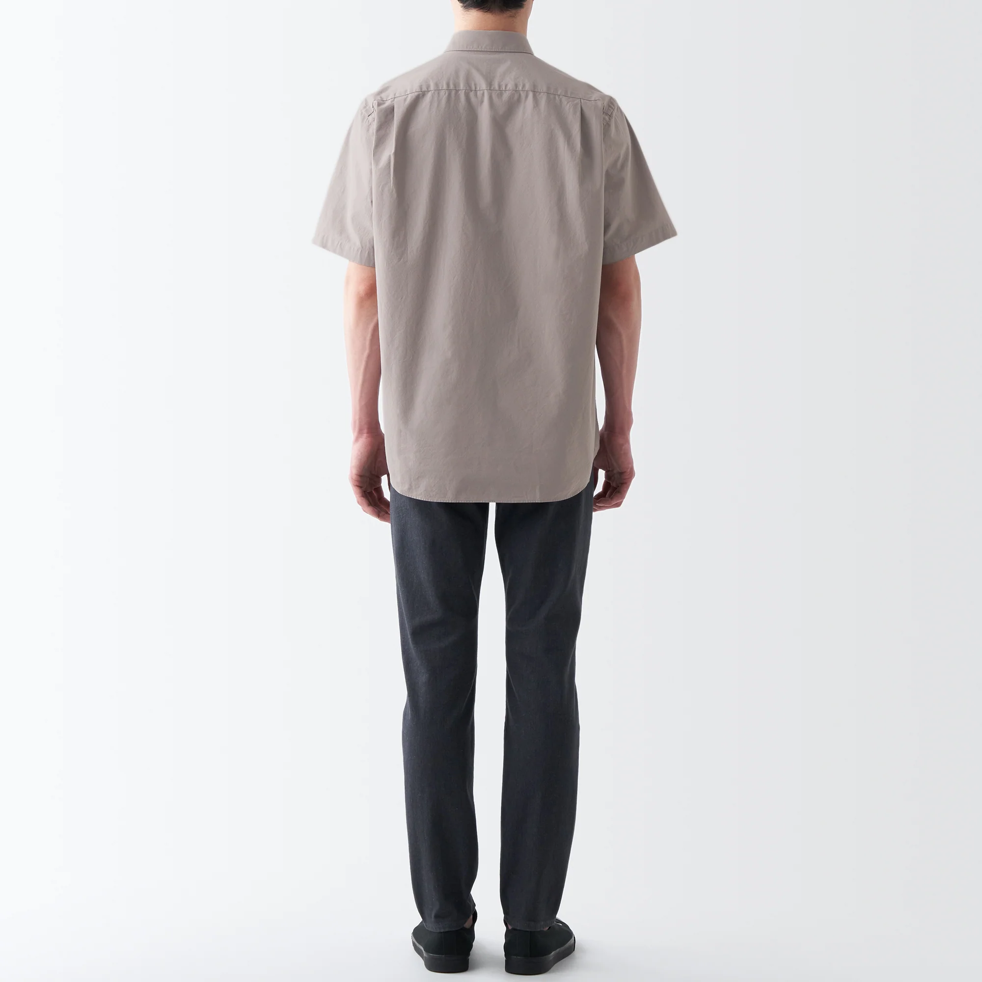 Men's Washed Broadcloth Short Sleeve Shirt - Image 22