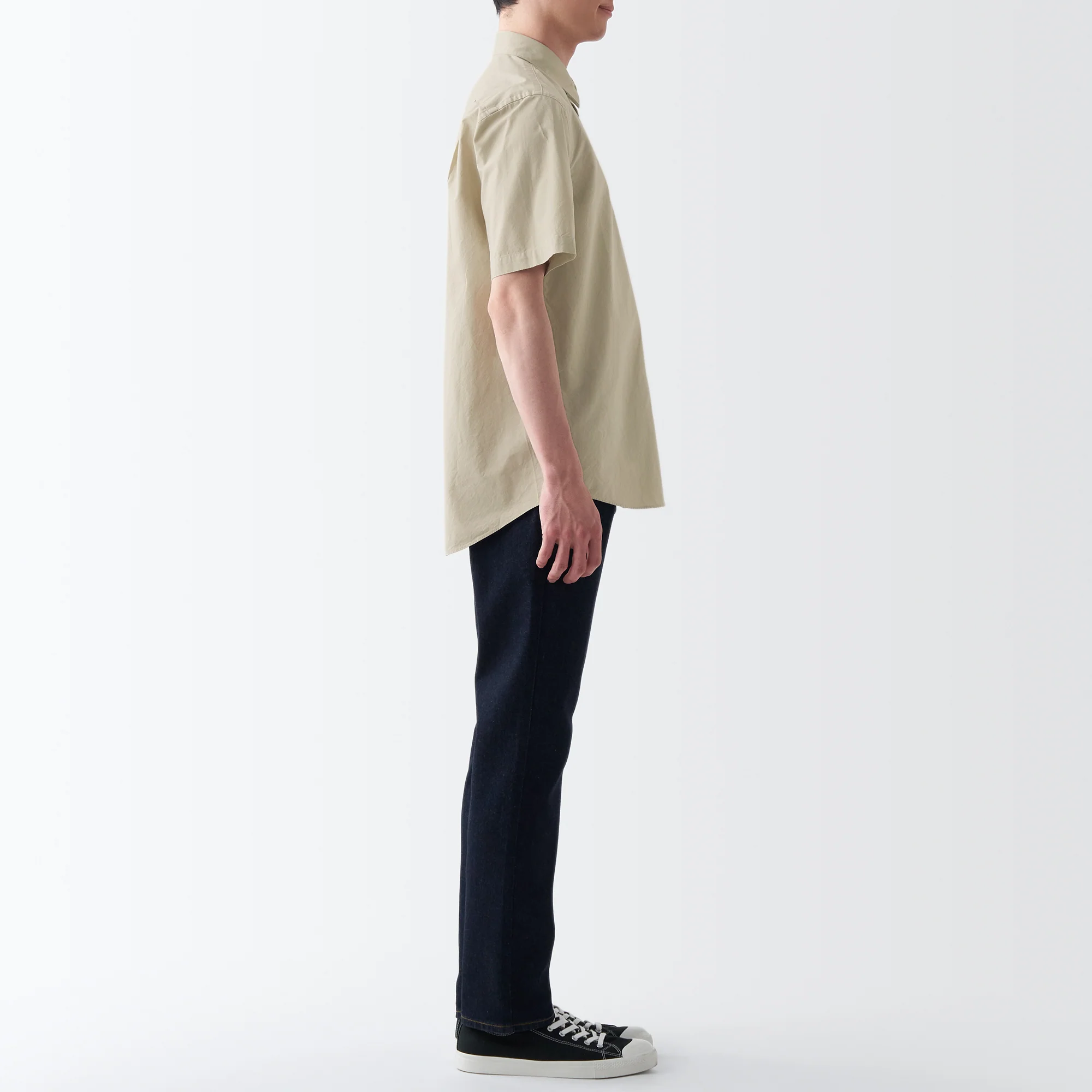 Men's Washed Broadcloth Short Sleeve Shirt - Image 5