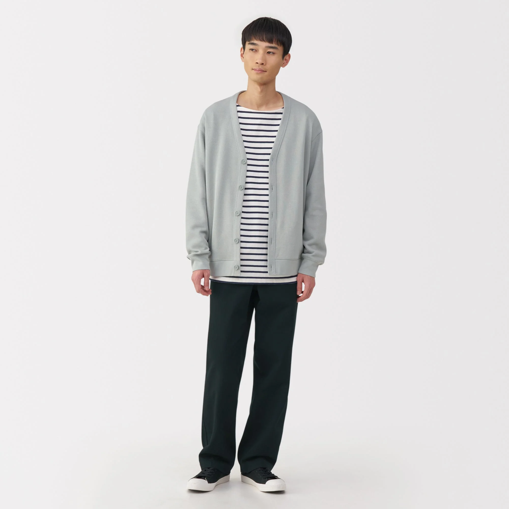 Men's Washed Chino Wide Pants - Image 12