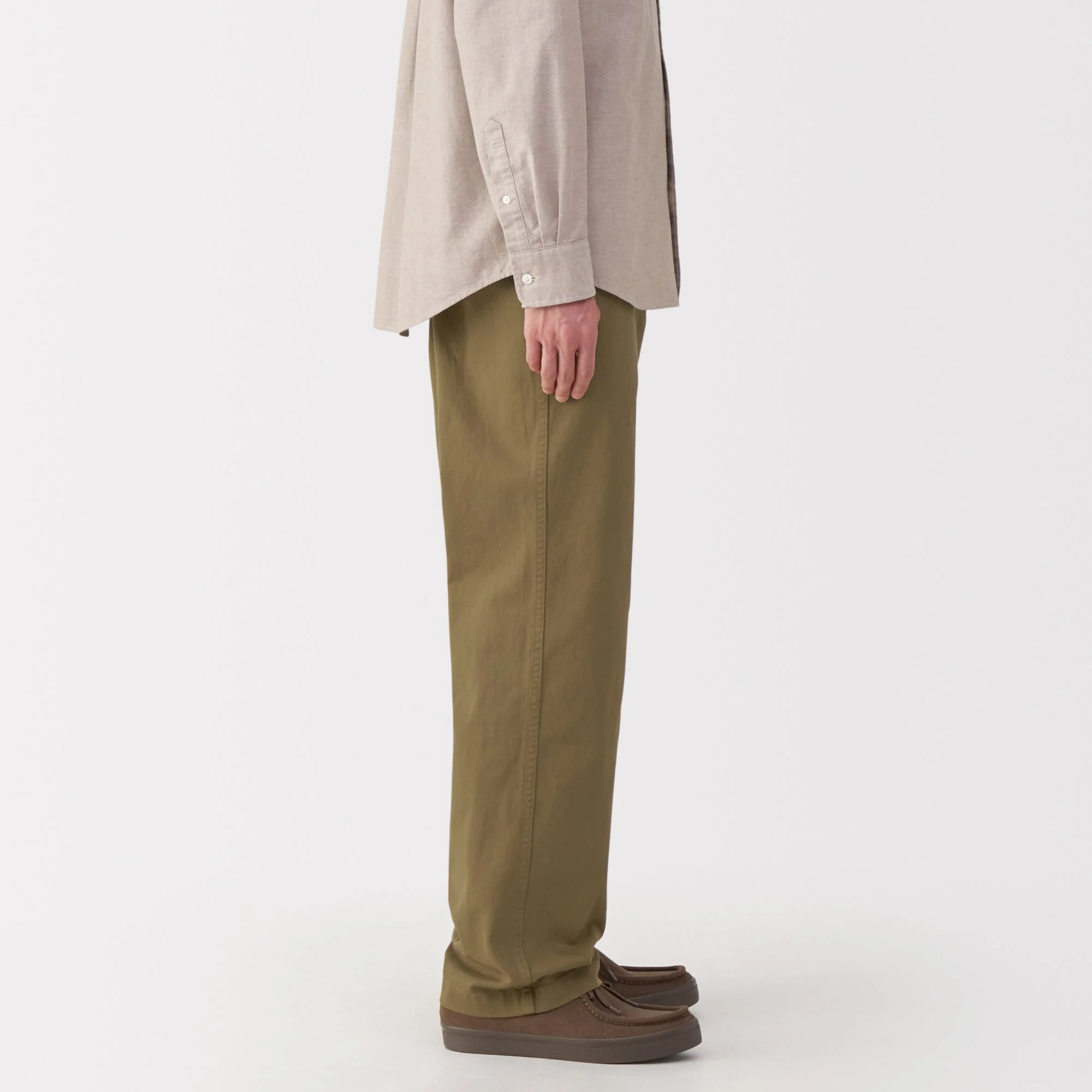 Men's Washed Chino Wide Pants - Image 22