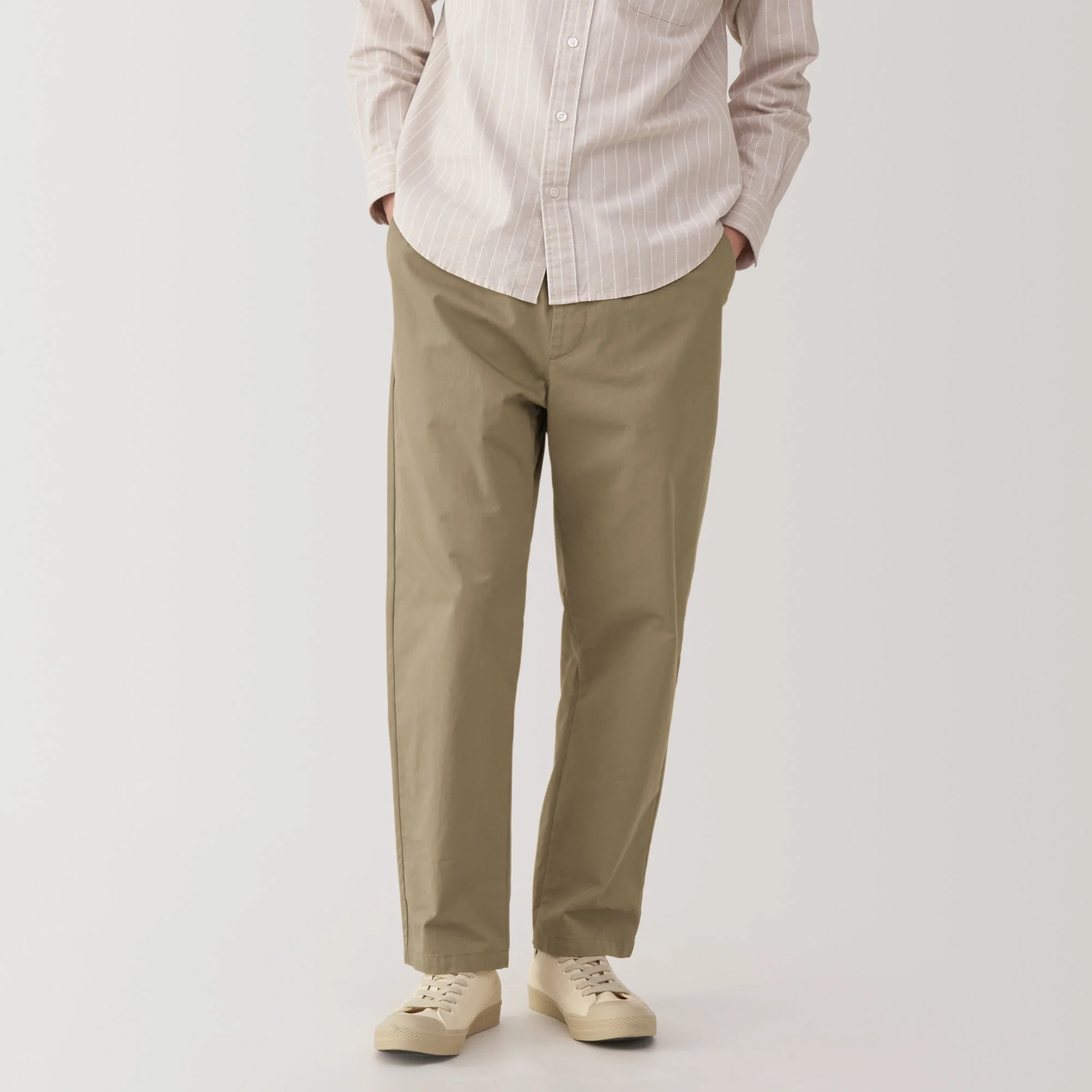 Men's Washed Cotton Easy Pants - Image 30